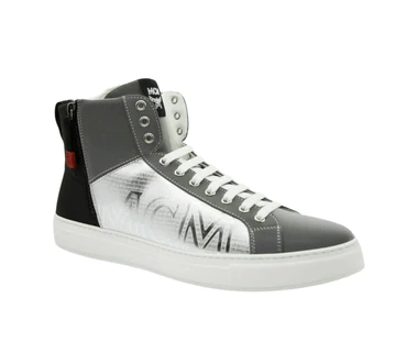 MCM o1b1f11ly0823 Sneakers in Silver / Black | Grailed