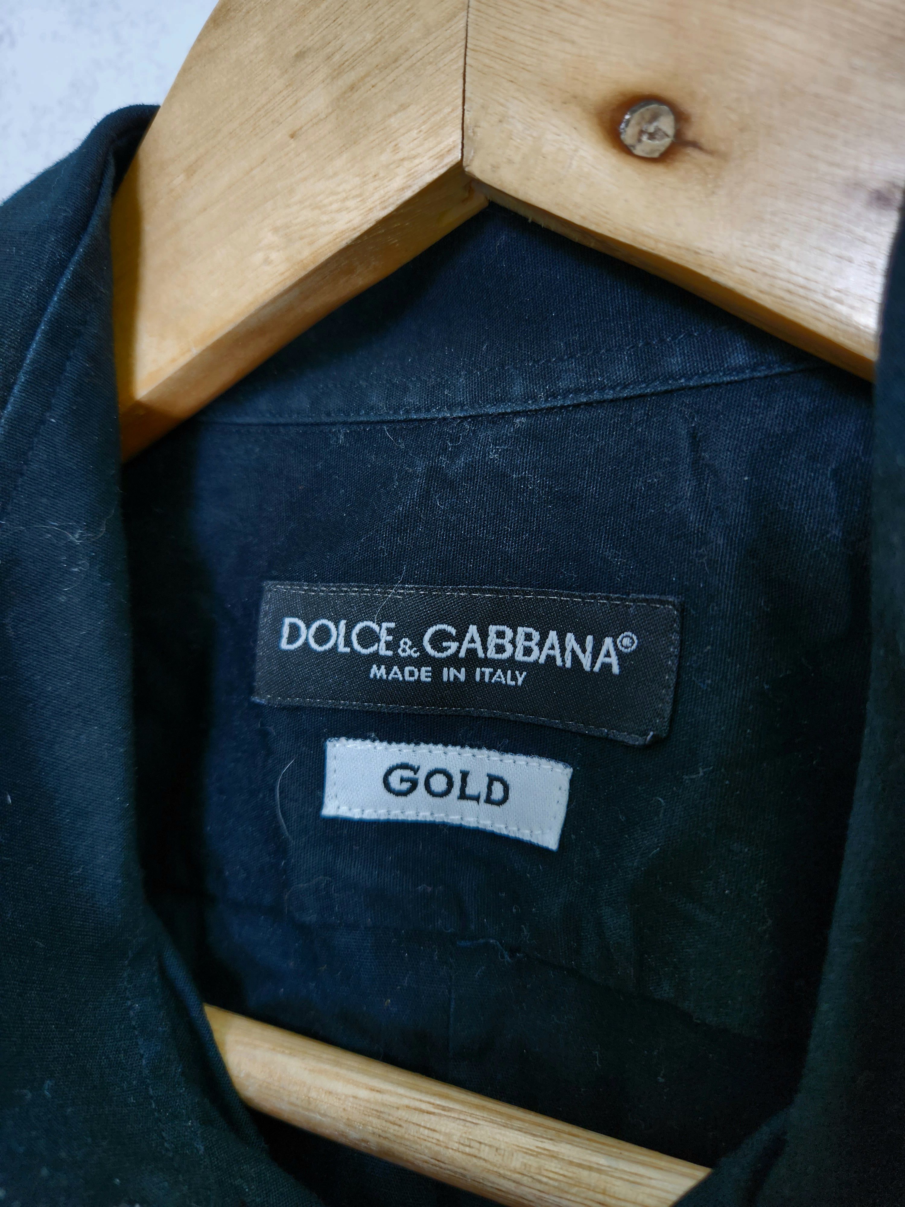 Dolce & Gabbana Dolce Gabbana gold Shirt Size US L / EU 52-54 / 3 - 8 Thumbnail