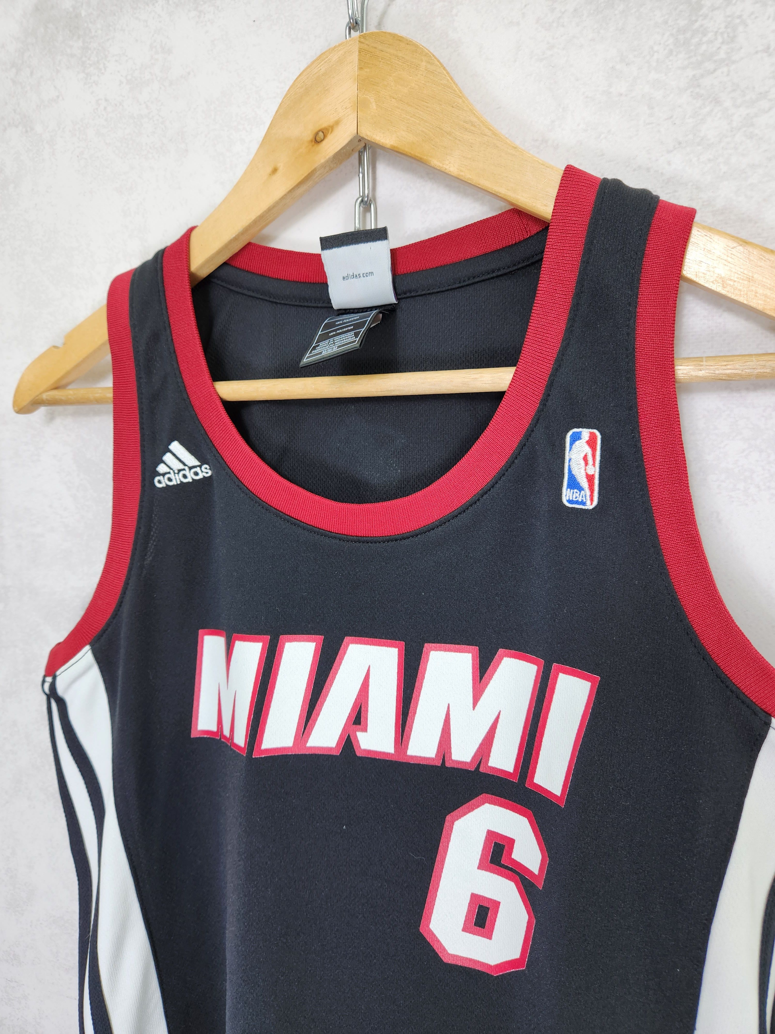 Adidas Adidas NBA Miami heat LeBron James jersey Size M / US 6-8 / IT 42-44 - 3 Thumbnail