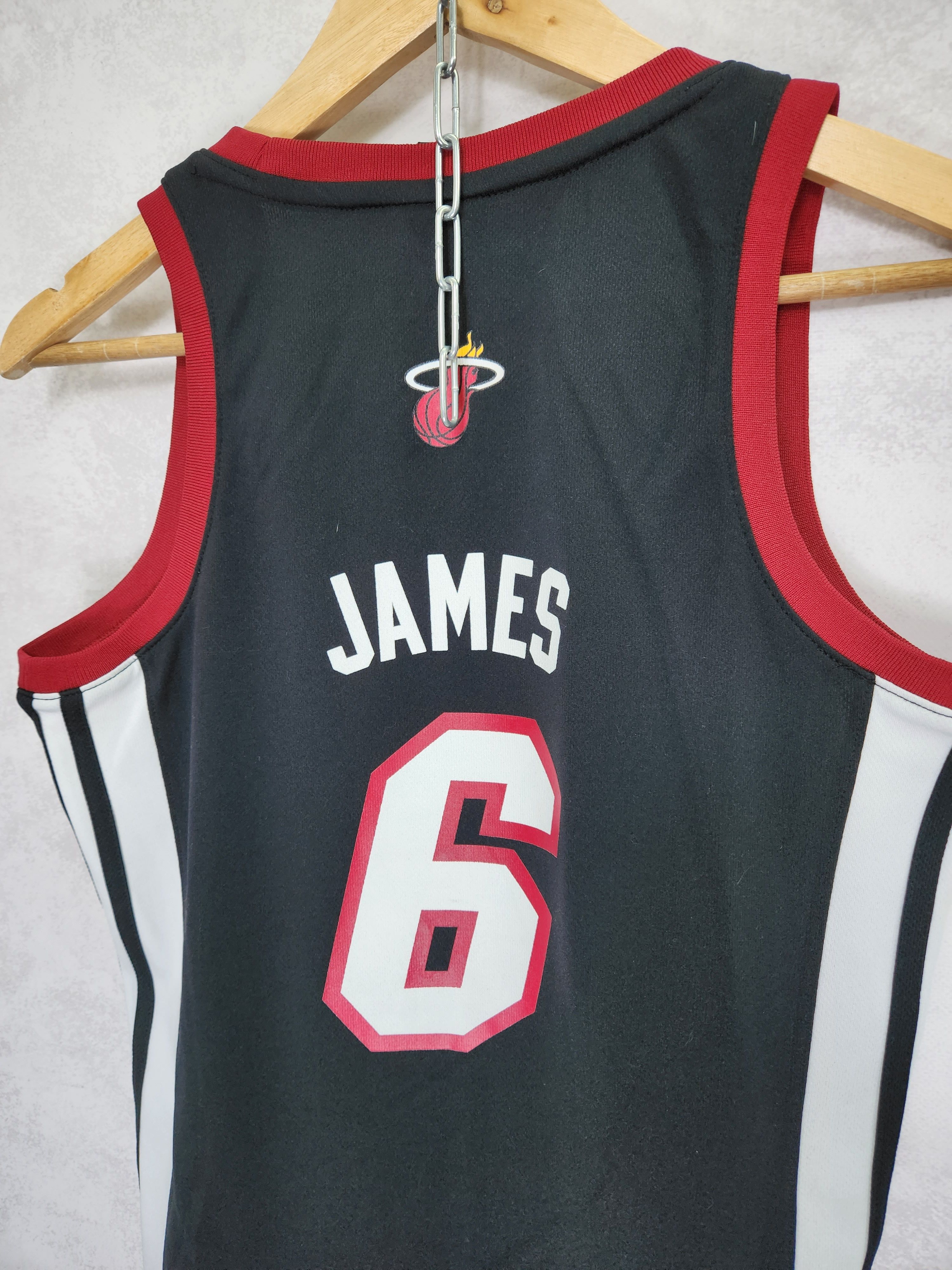 Adidas Adidas NBA Miami heat LeBron James jersey Size M / US 6-8 / IT 42-44 - 6 Thumbnail
