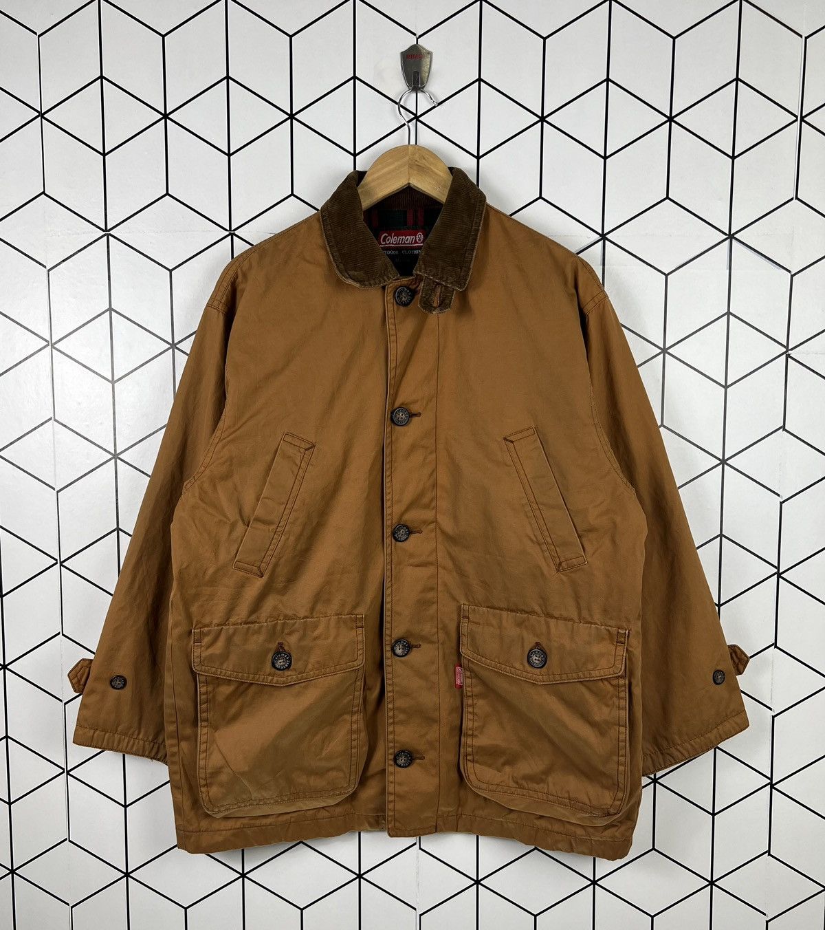 image of Coleman Worker Jacket Outdoor Clothing in Brown, Men's (Size Medium)