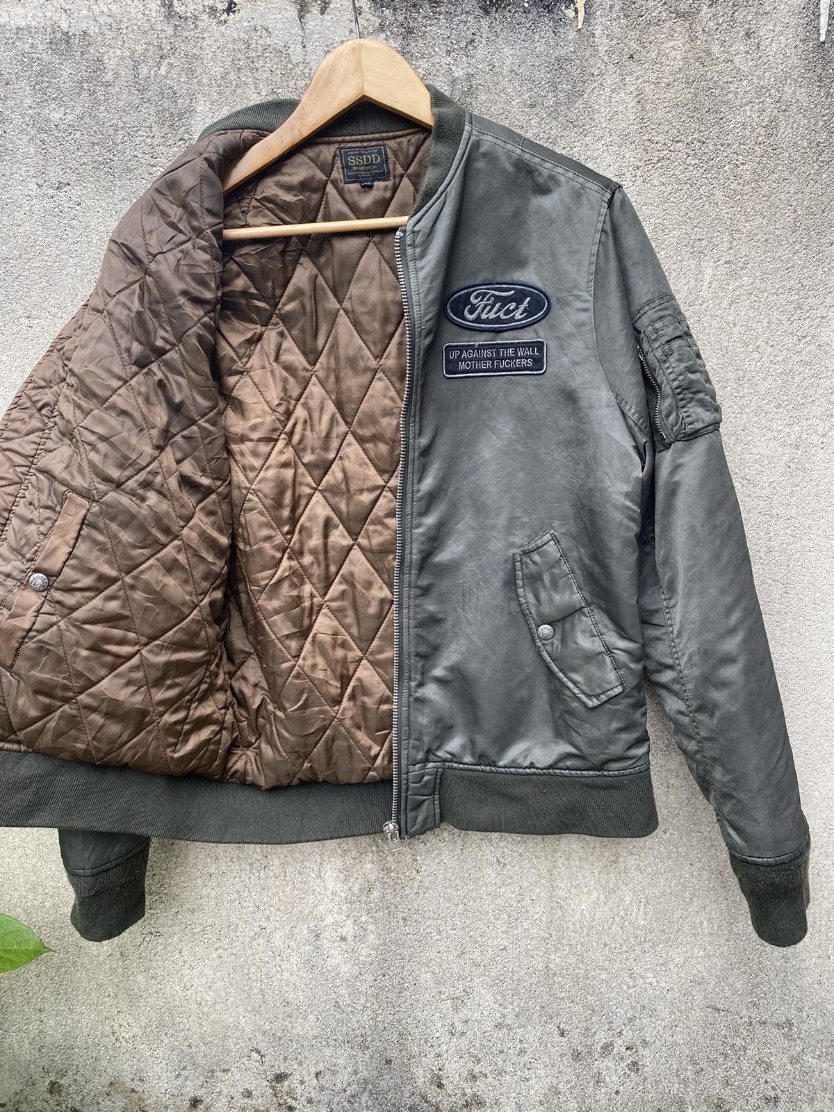 FUCT Vintage Fuct ‘ Up Against The Wall Mother Fuckers ‘ Jacket Size US M / EU 48-50 / 2 - 3 Thumbnail