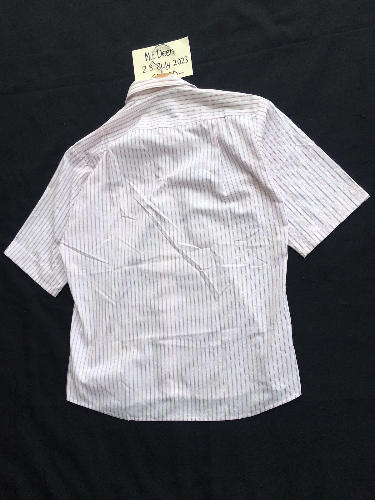Balmain Vintage 90s Balmain Paris Stripes Buttons Shirt Size US M / EU 48-50 / 2 - 13 Thumbnail