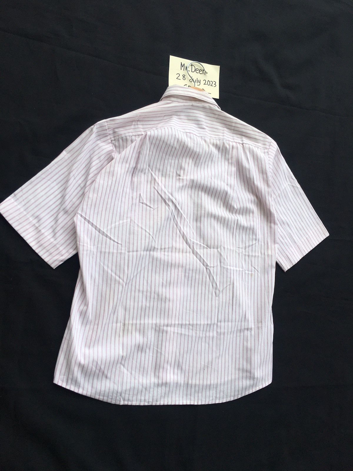 Balmain Vintage 90s Balmain Paris Stripes Buttons Shirt Size US M / EU 48-50 / 2 - 12 Thumbnail