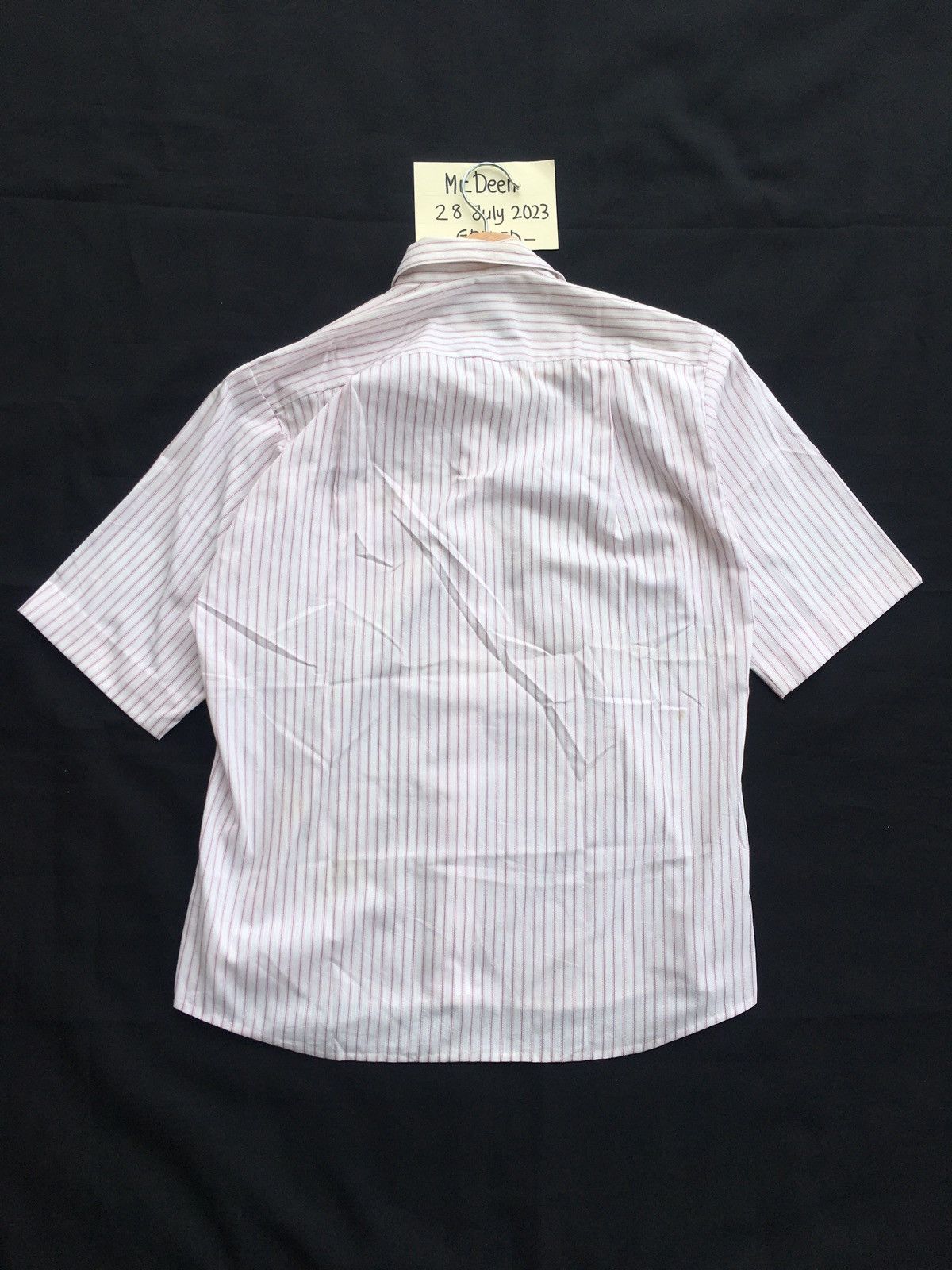 Balmain Vintage 90s Balmain Paris Stripes Buttons Shirt Size US M / EU 48-50 / 2 - 11 Thumbnail