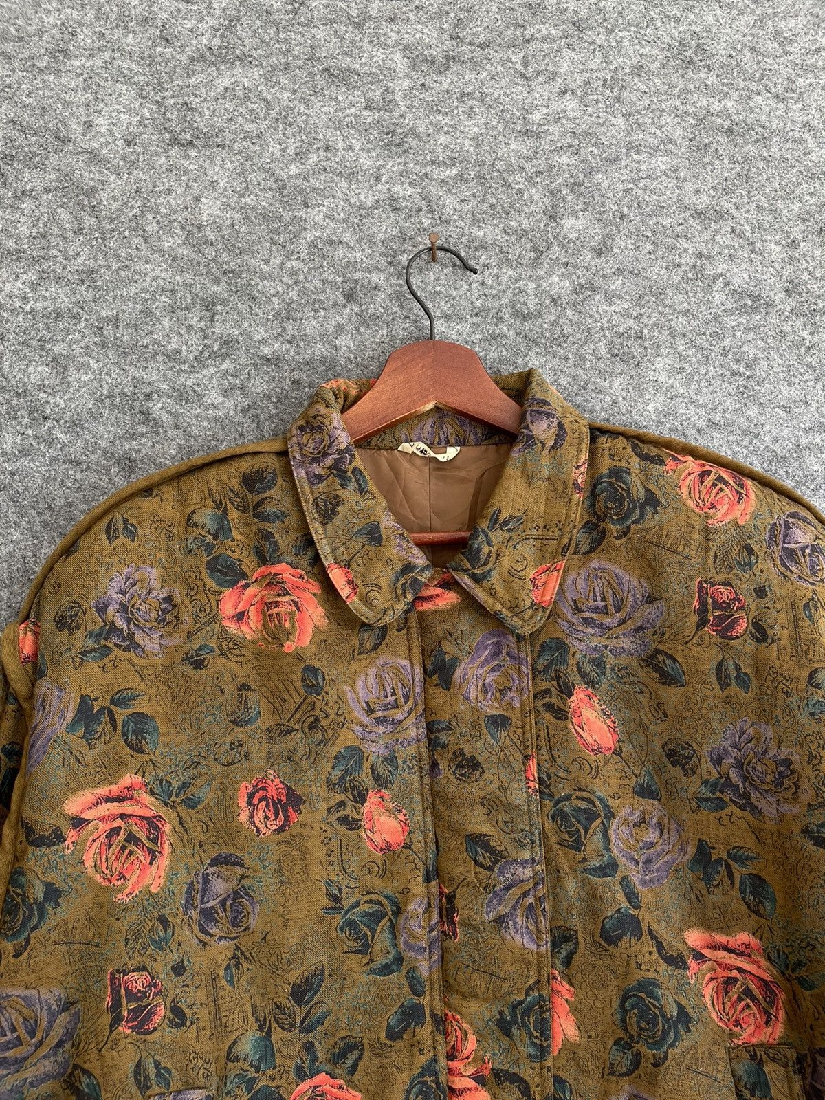 Japanese Brand VINTAGE JAPANESE FLORAL JACKET Size US L / EU 52-54 / 3 - 2 Thumbnail