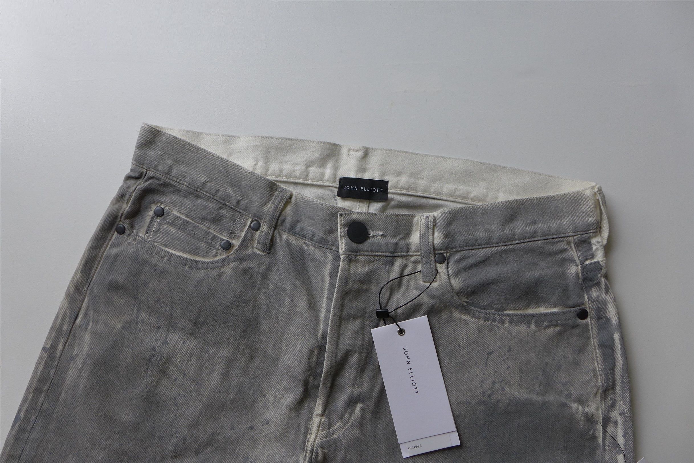 John Elliott John Elliott The Daze Denim Jeans - Quartz Size US 34 / EU 50 - 6 Thumbnail