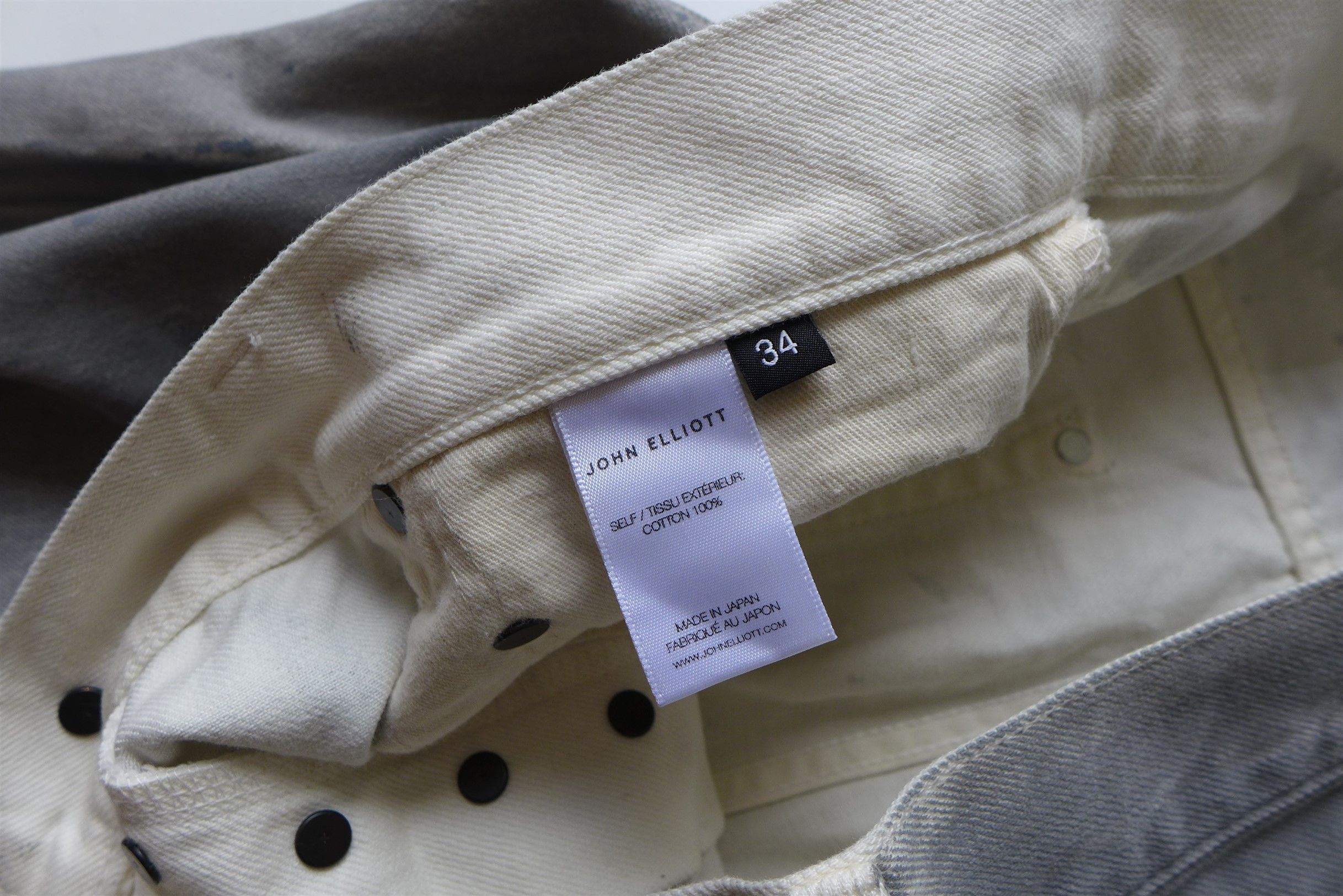 John Elliott John Elliott The Daze Denim Jeans - Quartz Size US 34 / EU 50 - 13 Thumbnail