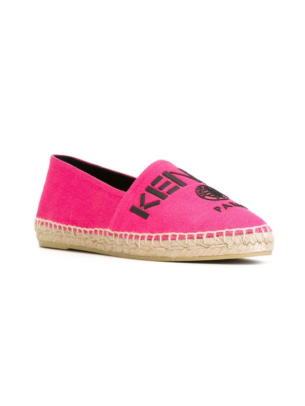Kenzo Kenzo Paris Pink Espadrilles. Size US 5 / EU 37 - 1 Thumbnail
