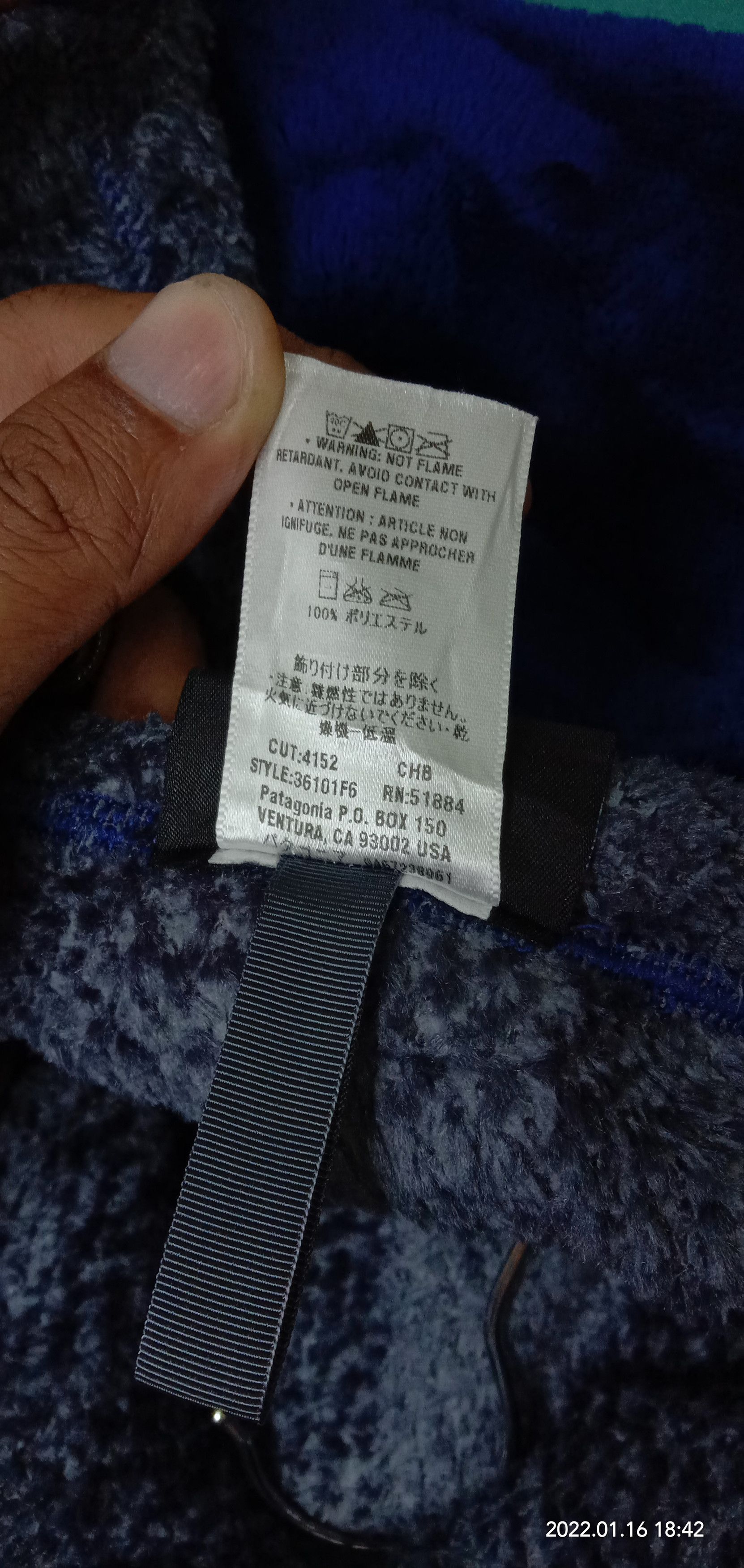 Patagonia Patagonia outdoor jacketes Fleece full zipper Size US M / EU 48-50 / 2 - 7 Thumbnail