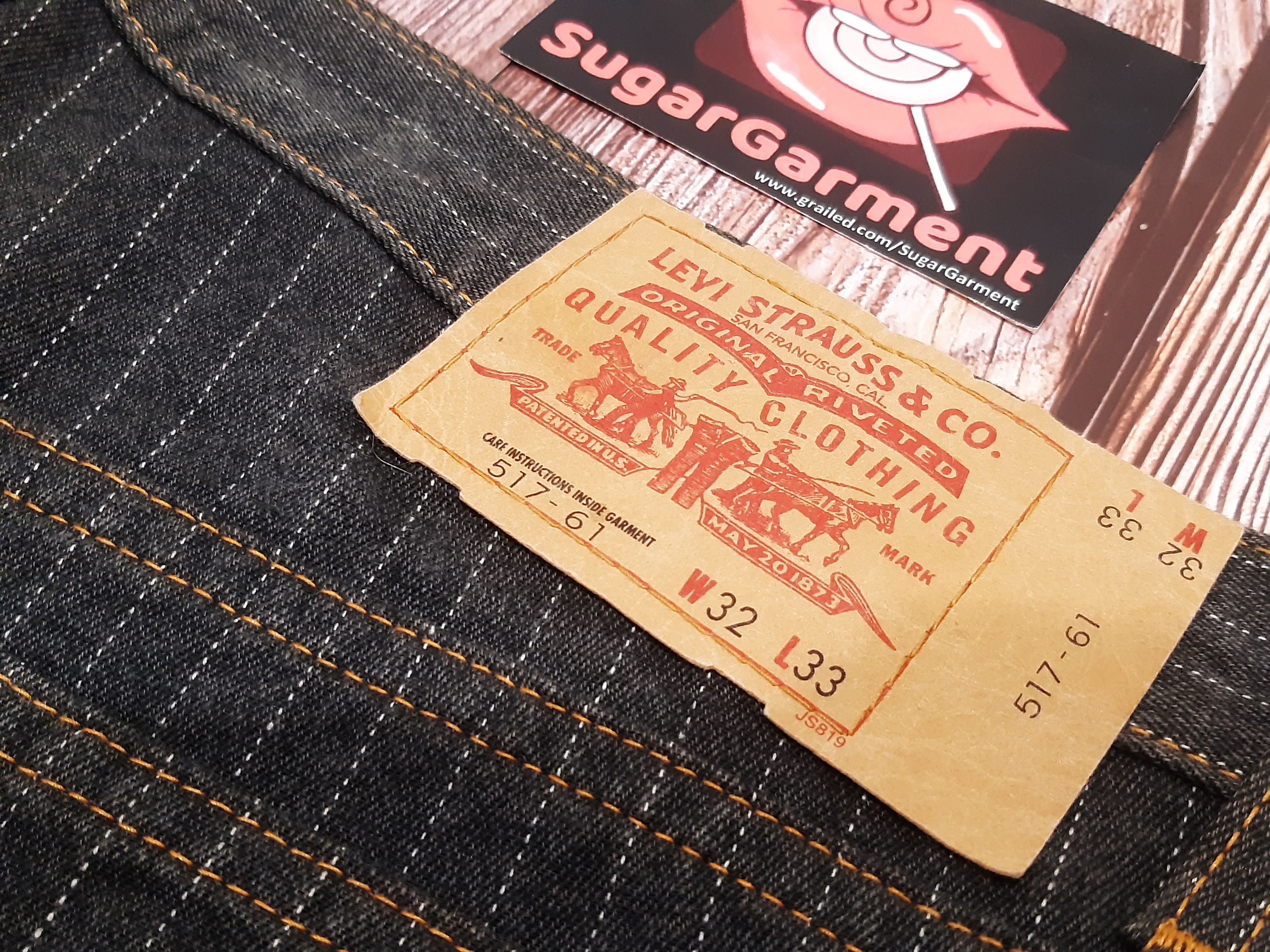 Levi's LEVIS 517 Jeans Bootcut Rare Vintage Size US 32 / EU 48 - 11 Thumbnail