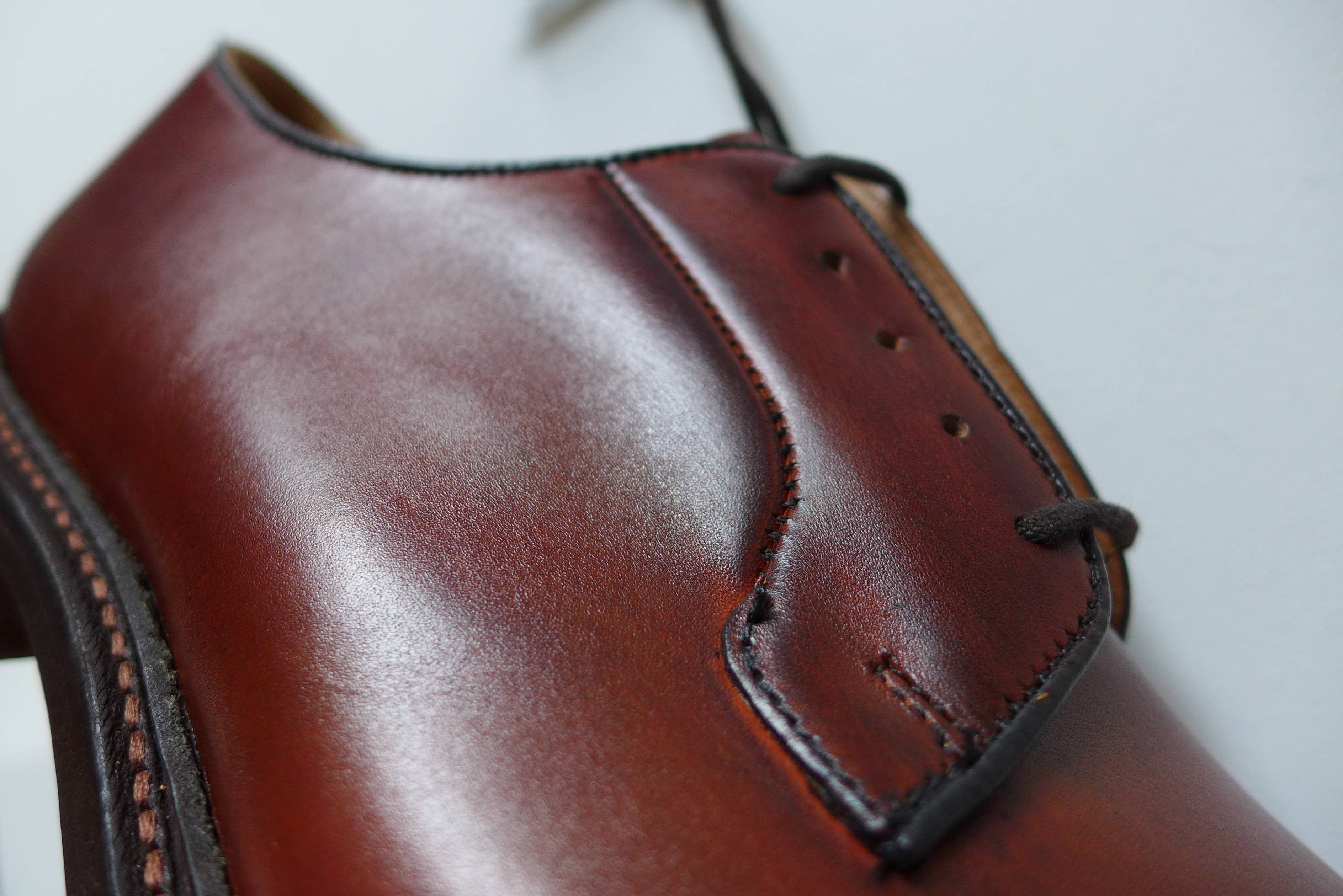 Tricker's Trickers Robert Derby -- Chestnut Burnished Leather Size US 8 / EU 41 - 11 Thumbnail