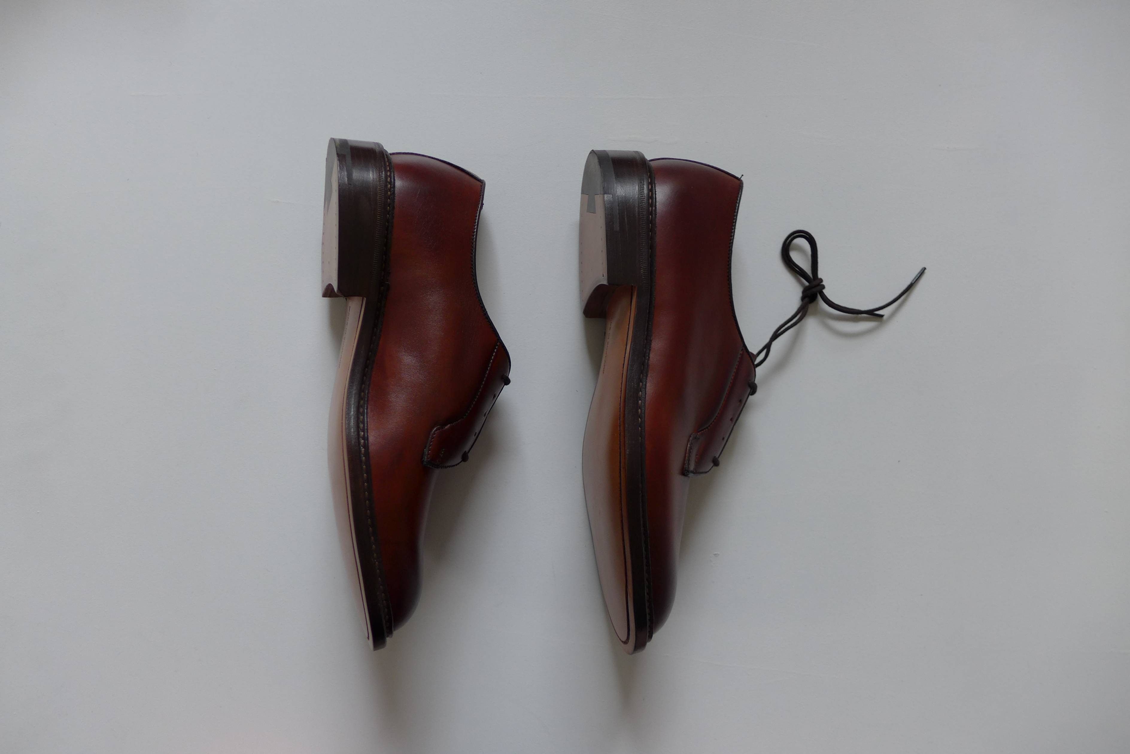 Tricker's Trickers Robert Derby -- Chestnut Burnished Leather Size US 8 / EU 41 - 6 Thumbnail