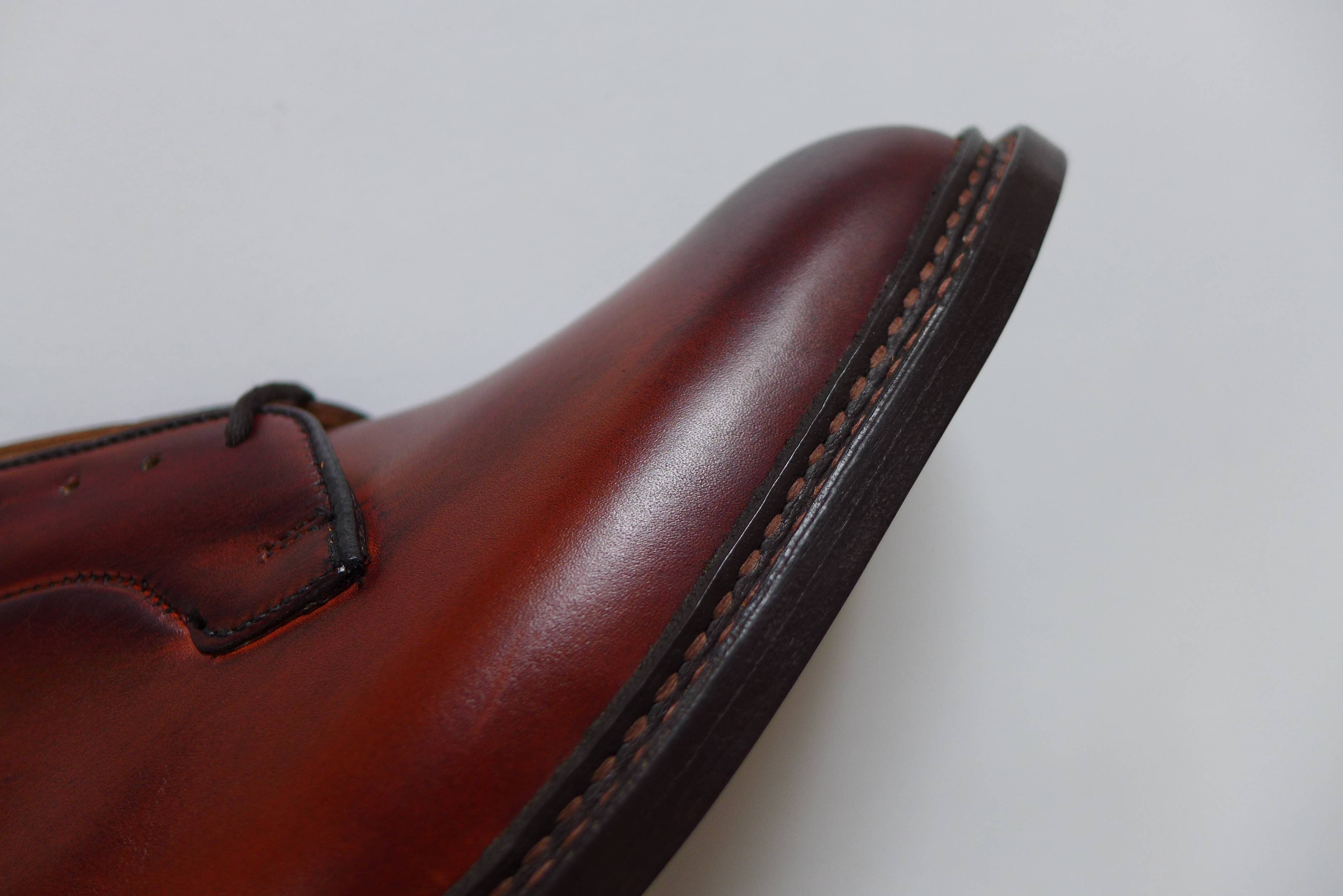 Tricker's Trickers Robert Derby -- Chestnut Burnished Leather Size US 8 / EU 41 - 10 Thumbnail