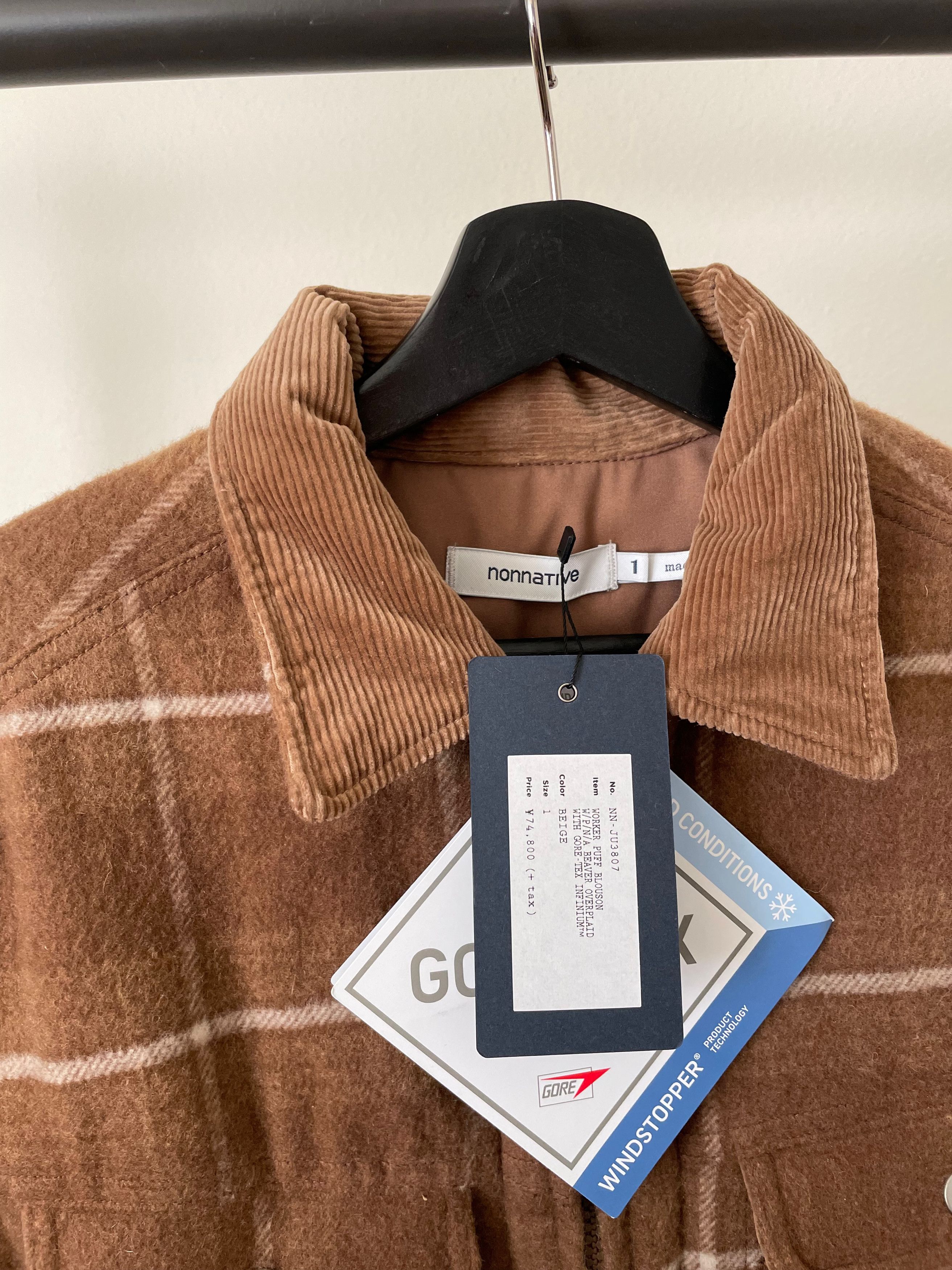 Nonnative Wool Flannel Trucker Jacket Gore-Tex Size US S / EU 44-46 / 1 - 3 Thumbnail