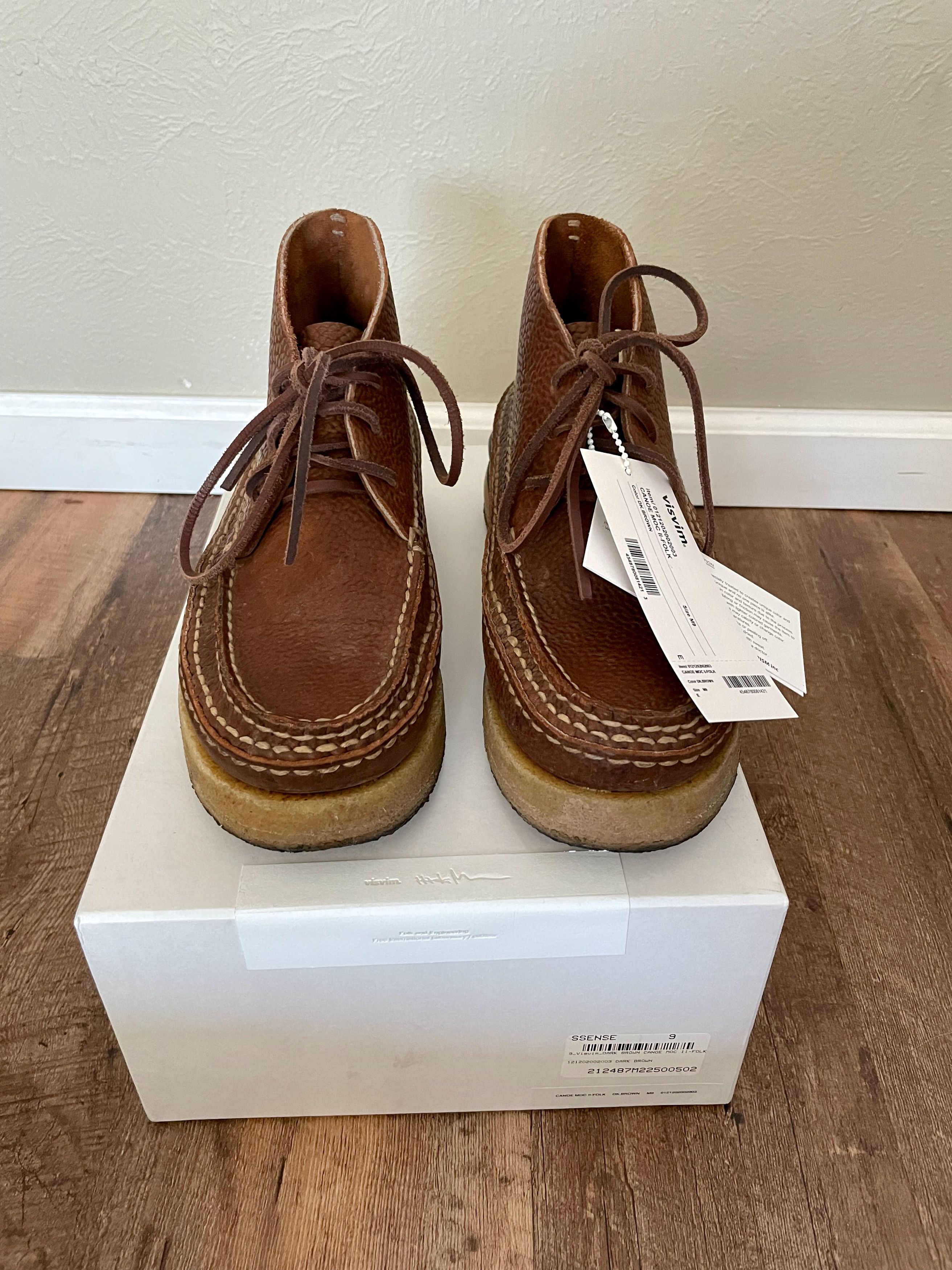 Visvim CANOE MOC II-FOLK Size US 9 / EU 42 - 1 Thumbnail