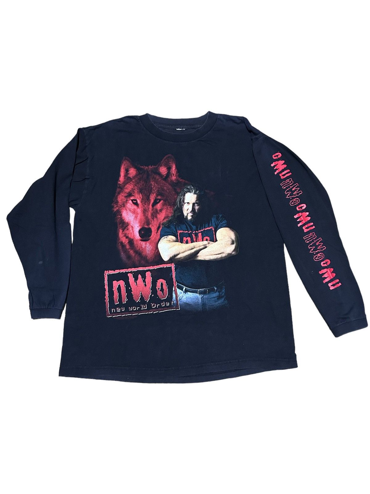 image of Vintage x Wcwnwo 1990S Nwo New World Order Shirt in Black, Men's (Size XL)