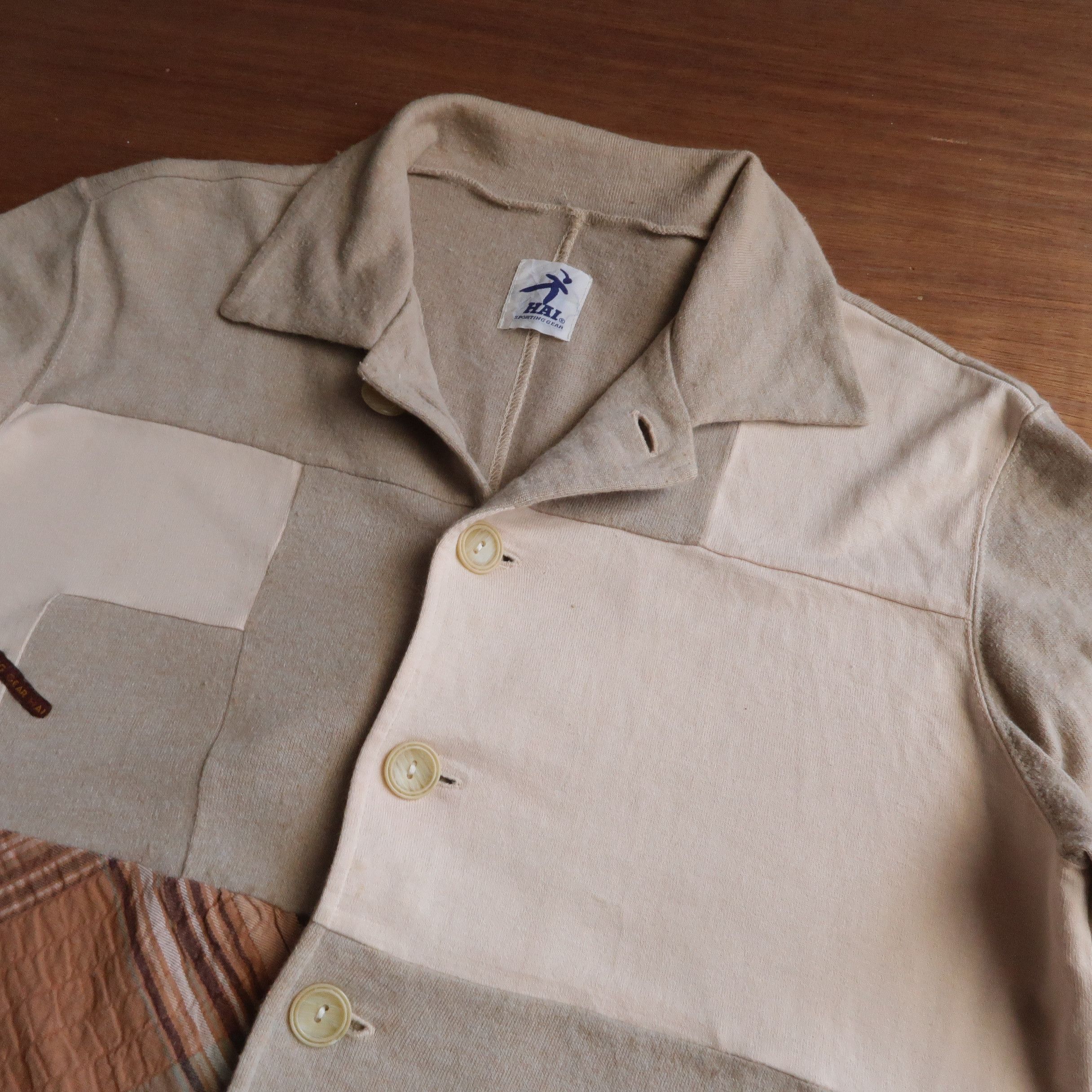 Hai Sporting Gear Vintage 80s Hai Sporting Gear Shirt Patchwork Size US M / EU 48-50 / 2 - 20 Thumbnail