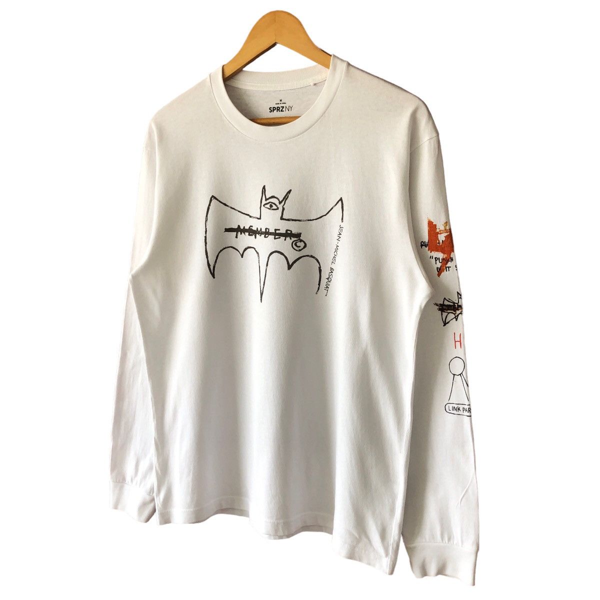 Uniqlo JMB Pop Art Bat Member Spell Out Big Logo LS Tee Shirt M Size US M / EU 48-50 / 2 - 8 Thumbnail