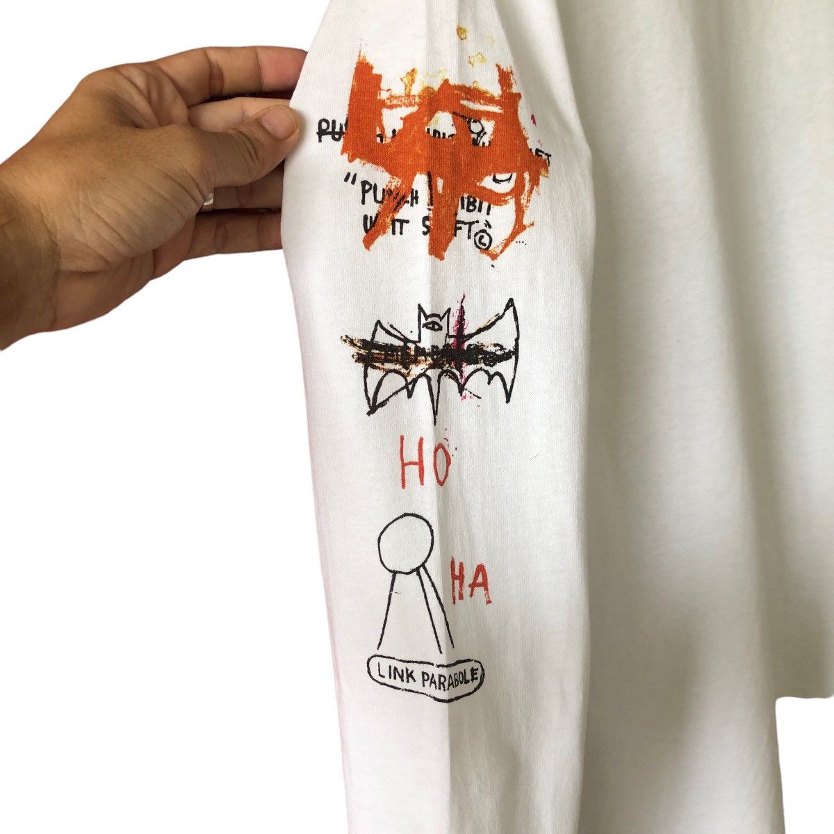 Uniqlo JMB Pop Art Bat Member Spell Out Big Logo LS Tee Shirt M Size US M / EU 48-50 / 2 - 5 Thumbnail
