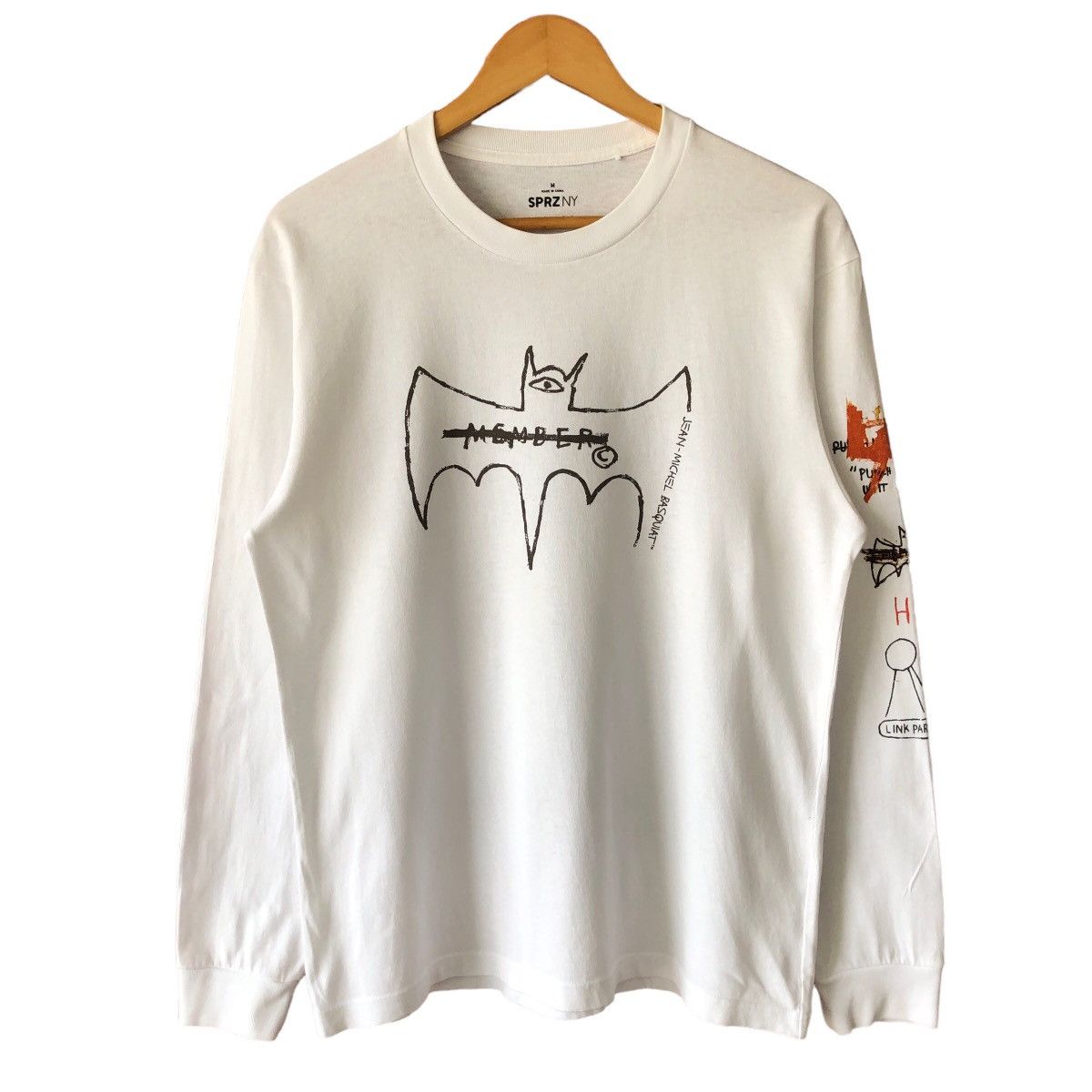 Uniqlo JMB Pop Art Bat Member Spell Out Big Logo LS Tee Shirt M Size US M / EU 48-50 / 2 - 1 Thumbnail