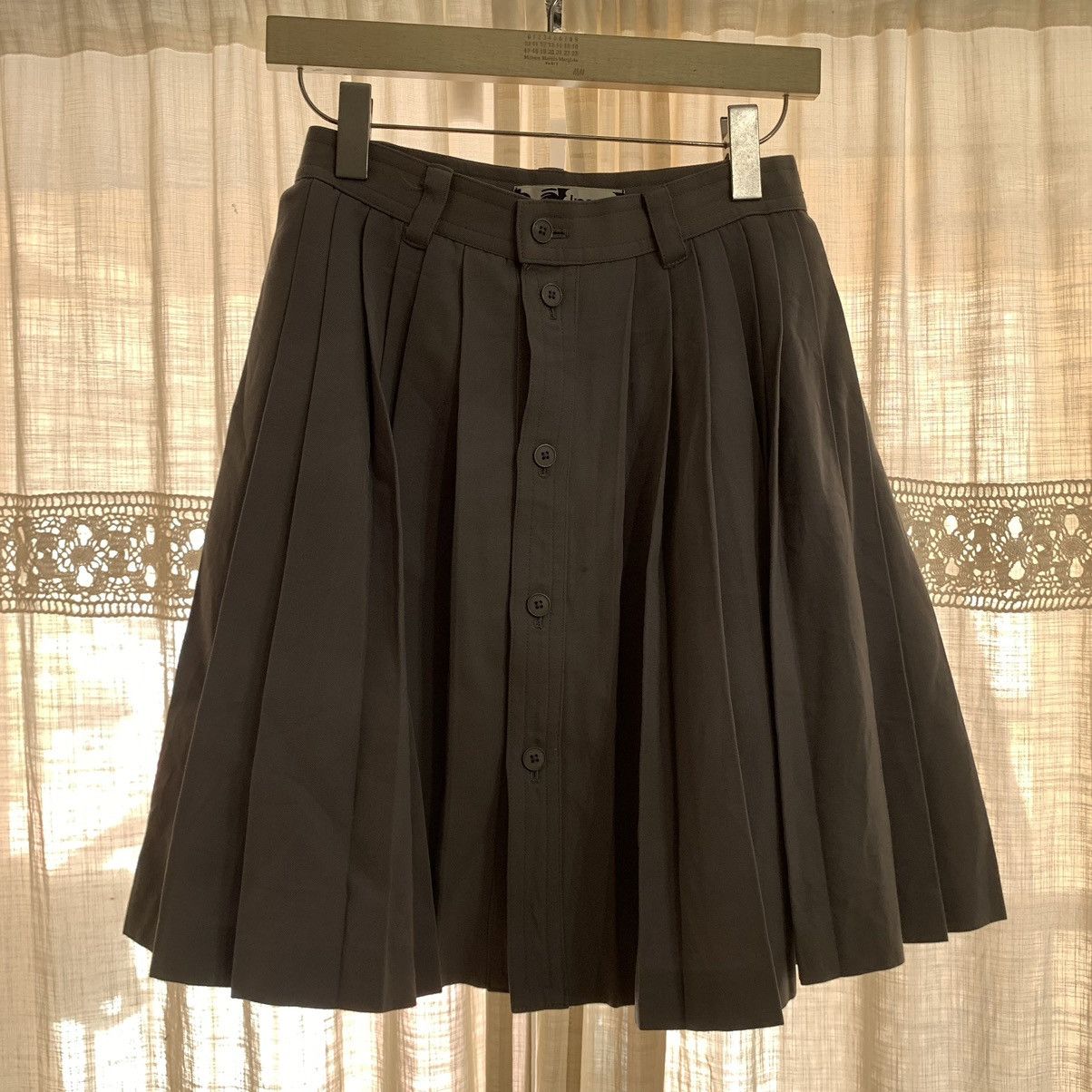 Vintage Kansai yamamoto pleated mini skirt