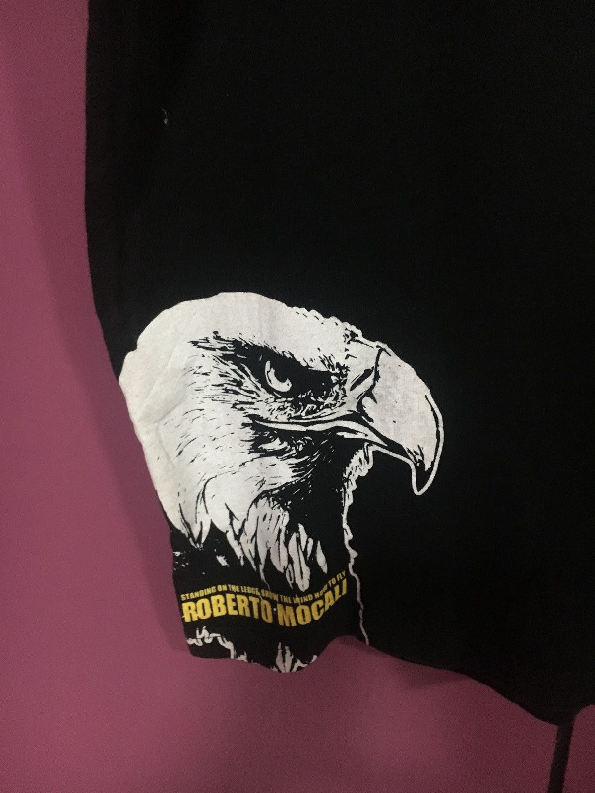 Vintage ROBERTO MOCALI BLACK SIZE L TEE SHIRT ITALY Size US L / EU 52-54 / 3 - 3 Thumbnail