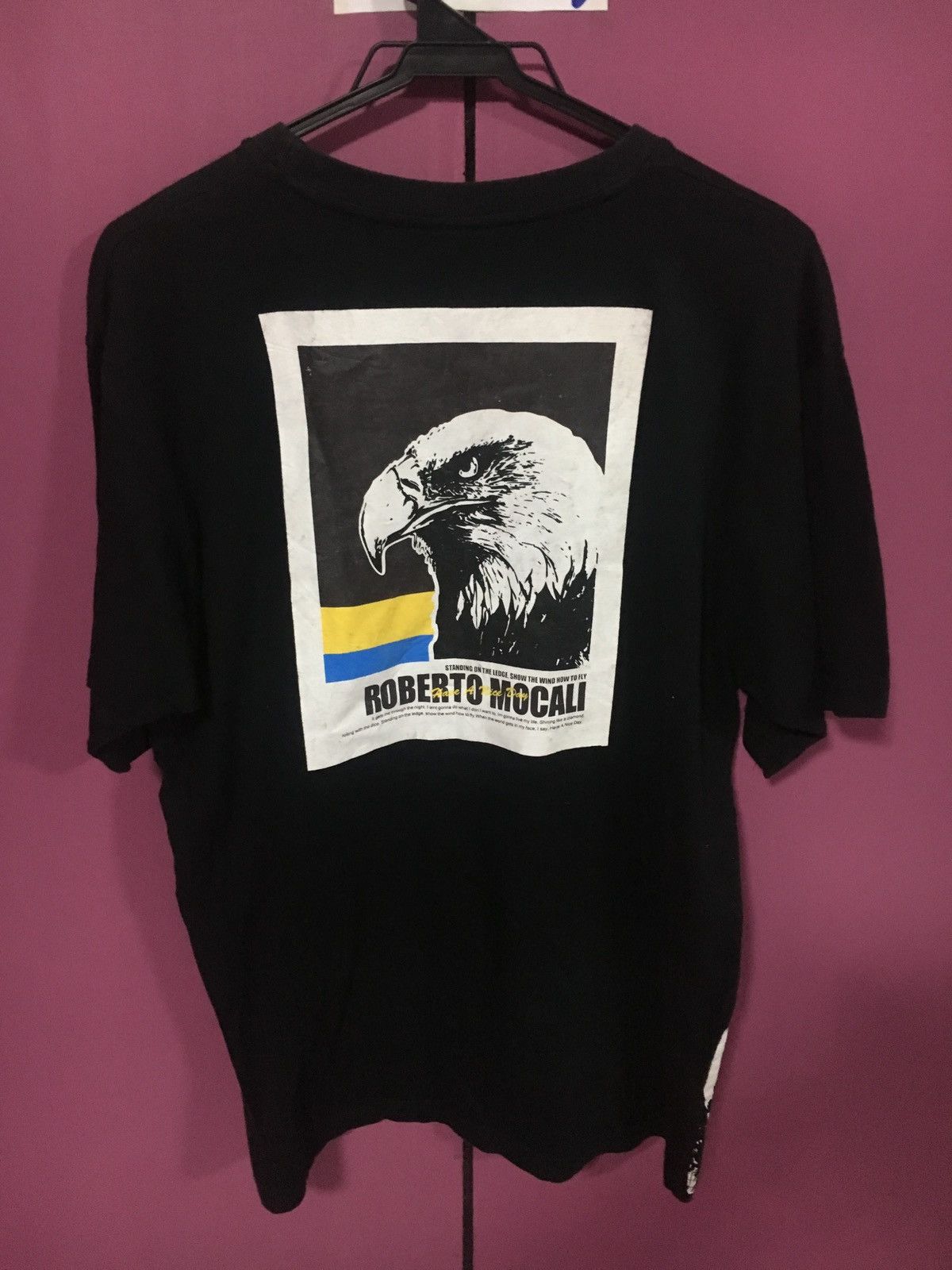 Vintage ROBERTO MOCALI BLACK SIZE L TEE SHIRT ITALY Size US L / EU 52-54 / 3 - 2 Thumbnail