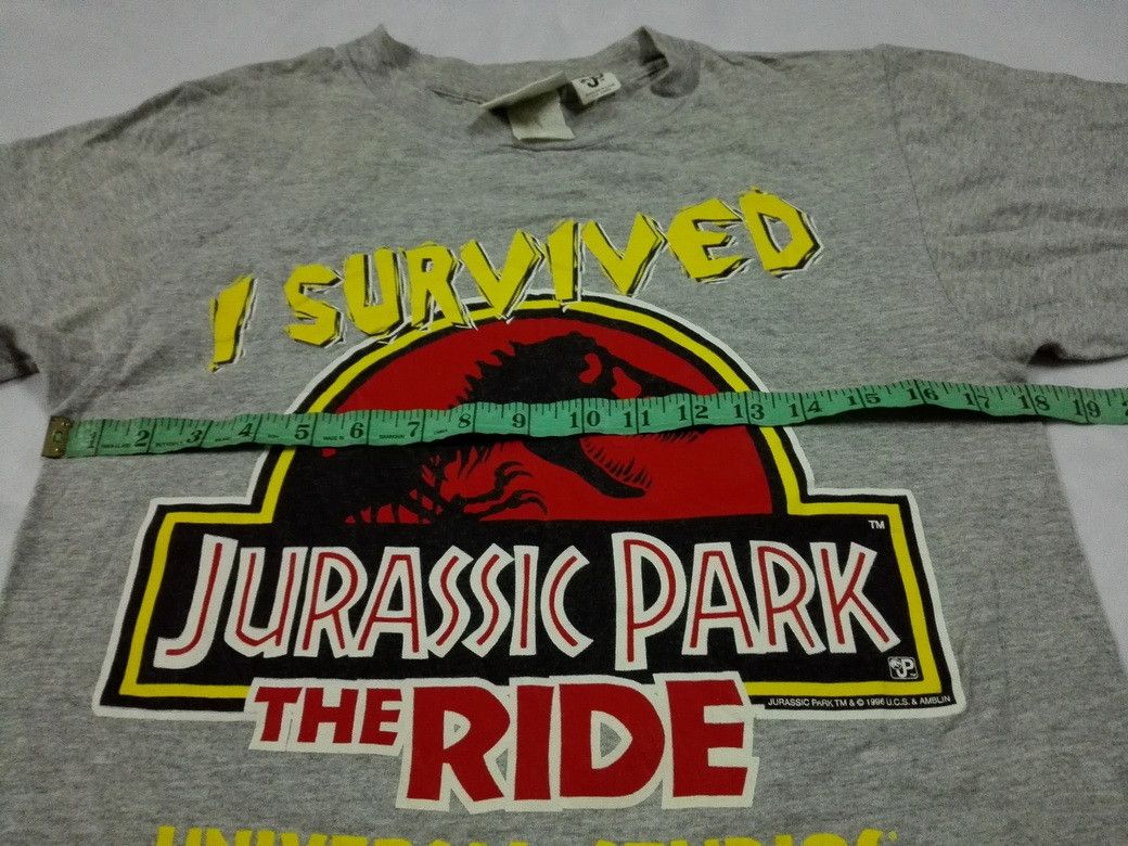 Vintage Vintage 90s Jurassic Park Universal Studios Hollywood Size US S / EU 44-46 / 1 - 5 Thumbnail