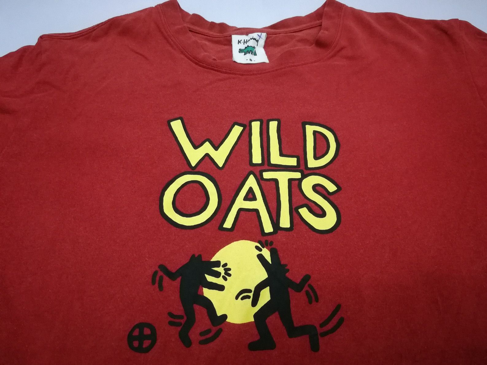 Keith Haring Keith Haring Tee S Wild Oats Dog Dancing Full Moon Size US S / EU 44-46 / 1 - 1 Thumbnail