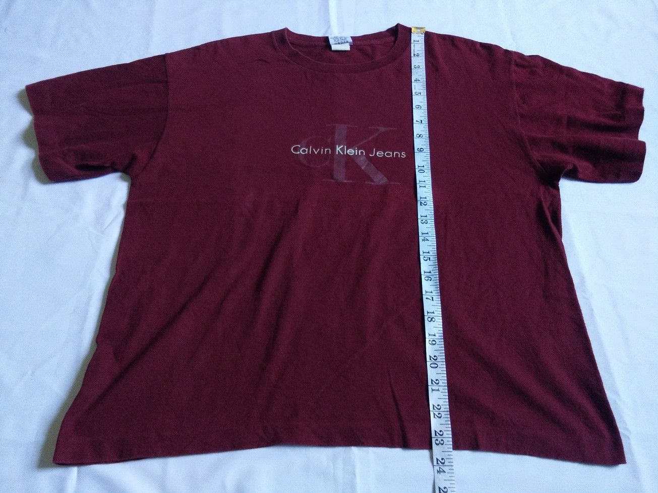 Calvin Klein VINTAGE 90s CK CALVIN KLEIN JEANS Baggy Tee Size XL / US 12-14 / IT 48-50 - 9 Thumbnail