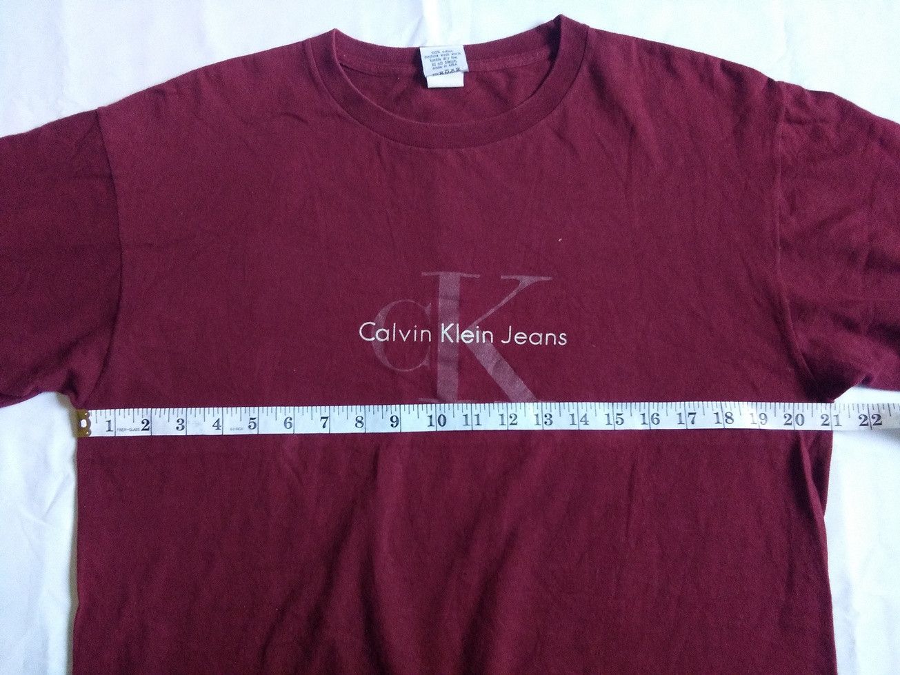 Calvin Klein VINTAGE 90s CK CALVIN KLEIN JEANS Baggy Tee Size XL / US 12-14 / IT 48-50 - 8 Thumbnail