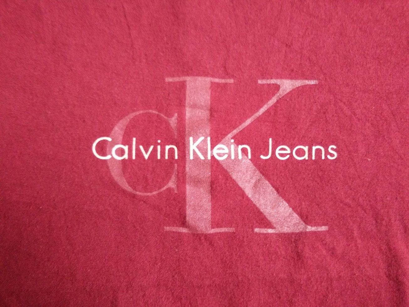 Calvin Klein VINTAGE 90s CK CALVIN KLEIN JEANS Baggy Tee Size XL / US 12-14 / IT 48-50 - 2 Thumbnail