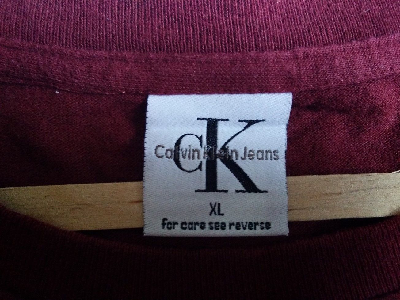 Calvin Klein VINTAGE 90s CK CALVIN KLEIN JEANS Baggy Tee Size XL / US 12-14 / IT 48-50 - 4 Thumbnail