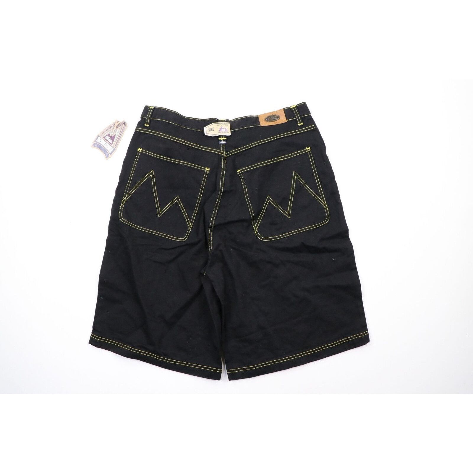 Vintage NOS Vintage 90s Streetwear Baggy Fit Denim Shorts Jorts Size US 38 / EU 54 - 6 Thumbnail