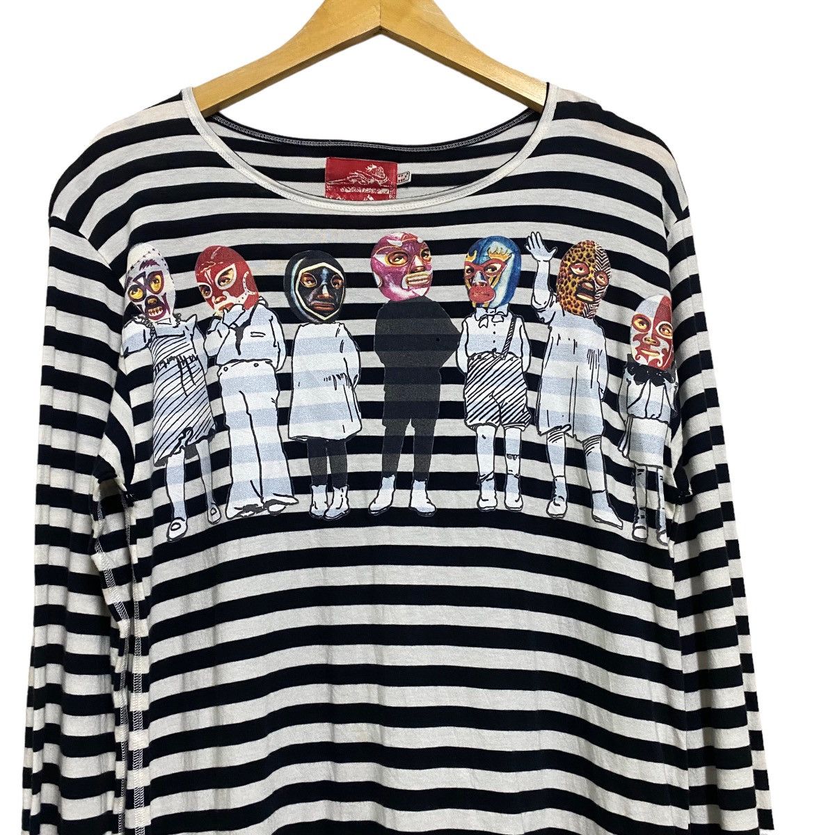 Japanese Brand Japanese Brand Keiki U Shirt Long sleeve Size US M / EU 48-50 / 2 - 1 Thumbnail