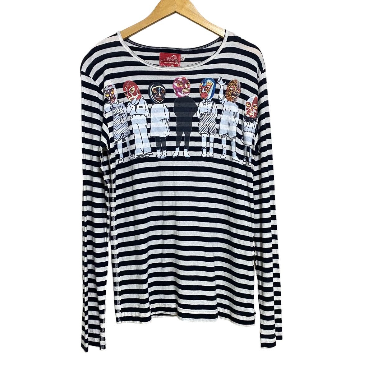 Japanese Brand Japanese Brand Keiki U Shirt Long sleeve Size US M / EU 48-50 / 2 - 2 Thumbnail
