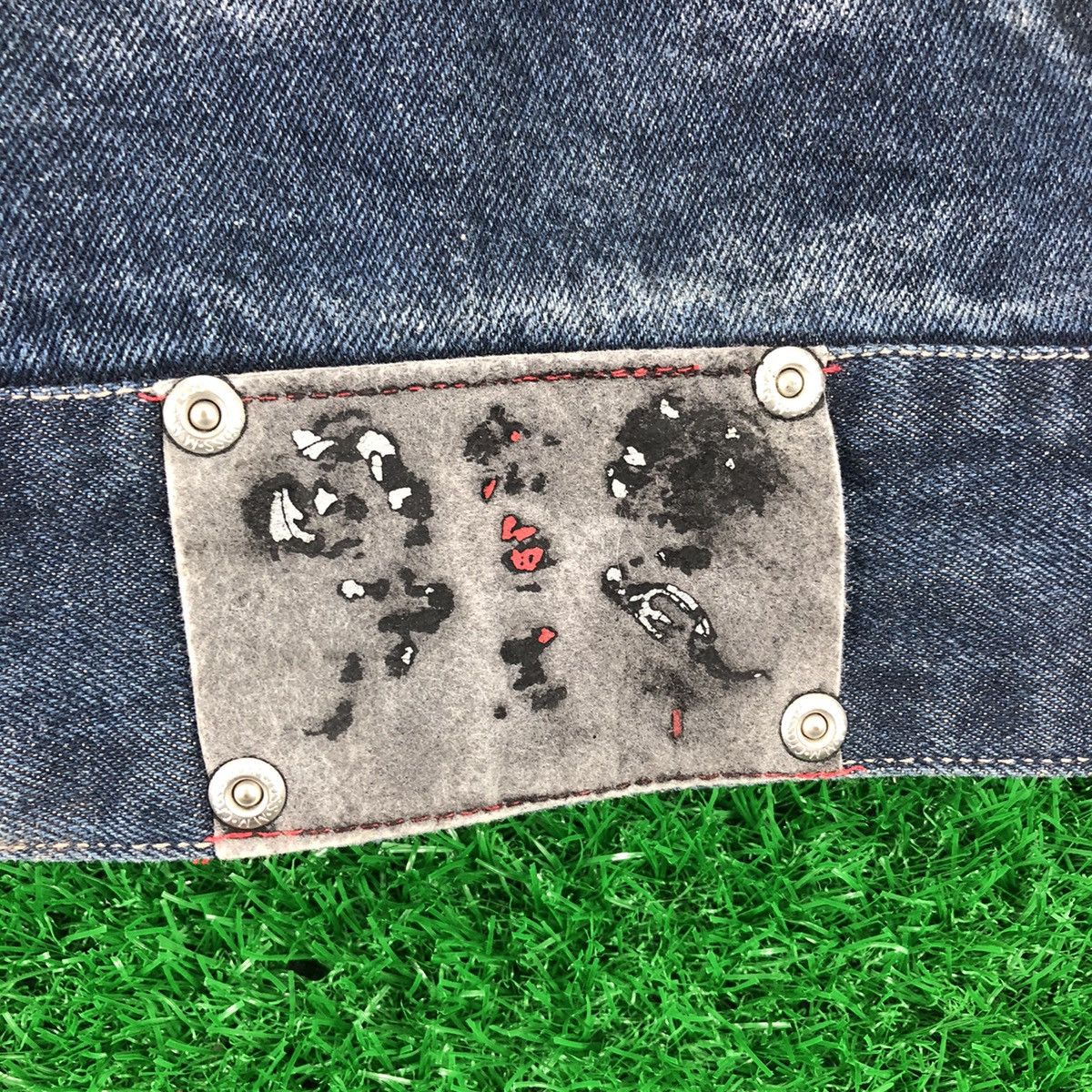 Japanese Brand Vintage Denim Jacket Single Pocket by M.Cross.M Ruffians Size US XL / EU 56 / 4 - 15 Thumbnail
