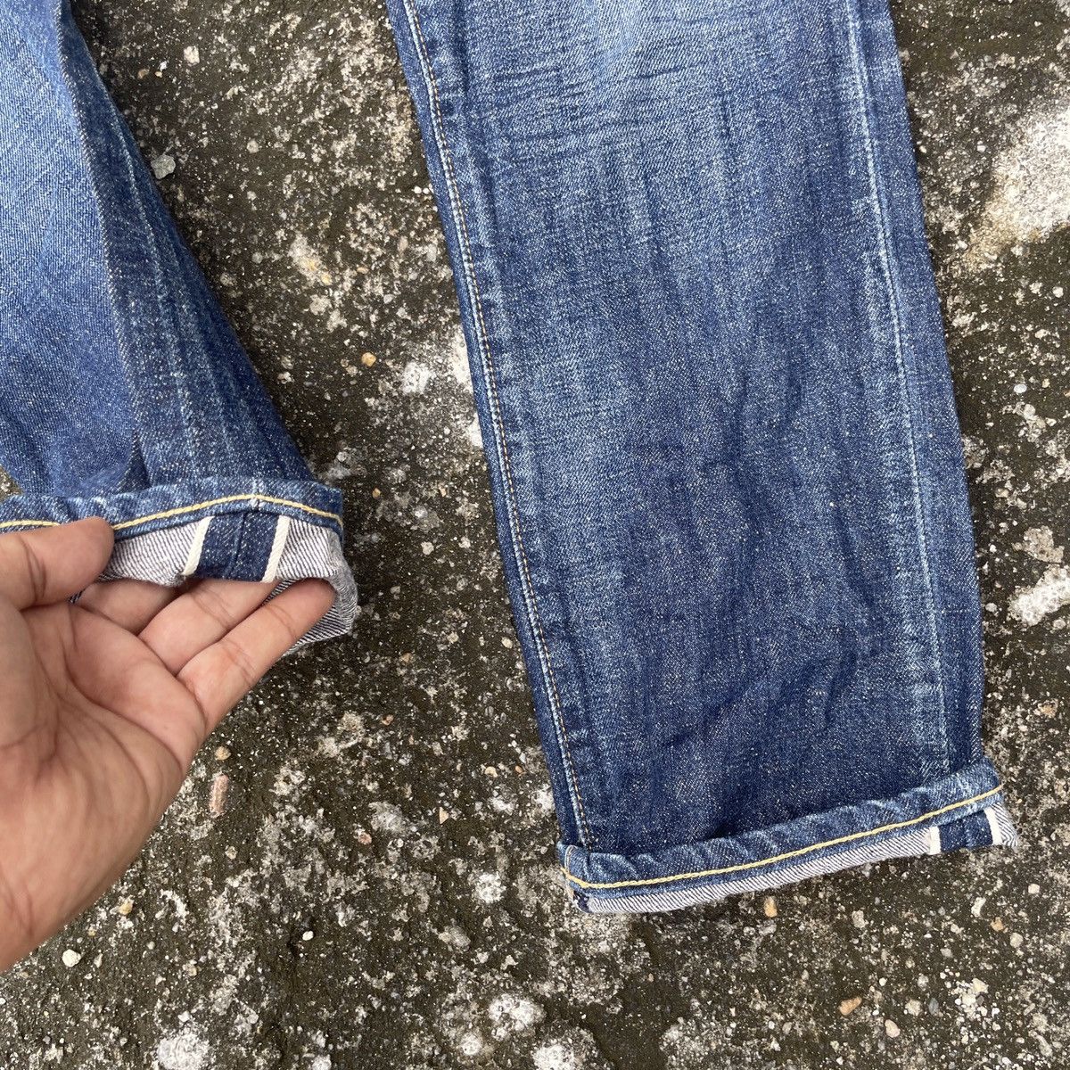 Levi's Vintage Levis Lot 508 Redline Selvedge Distressed Denim Size US 33 - 4 Thumbnail