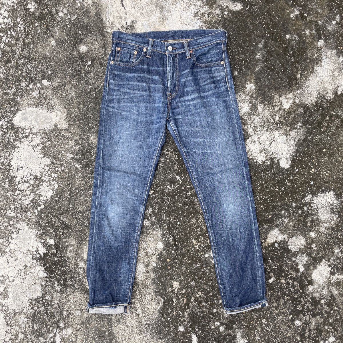 Levi's Vintage Levis Lot 508 Redline Selvedge Distressed Denim Size US 33 - 1 Thumbnail