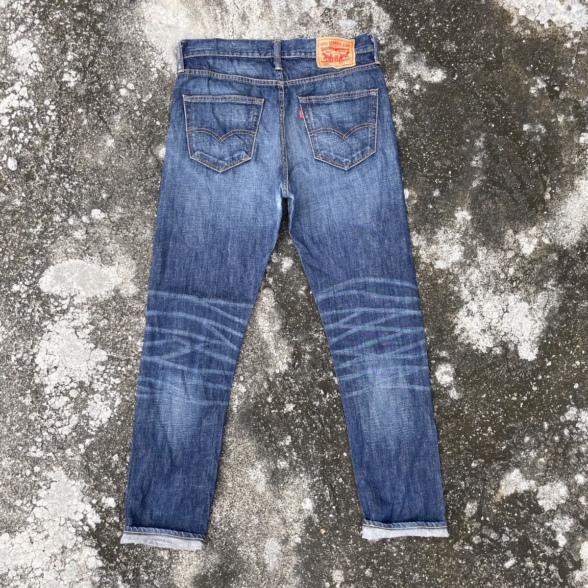Levi's Vintage Levis Lot 508 Redline Selvedge Distressed Denim Size US 33 - 8 Thumbnail