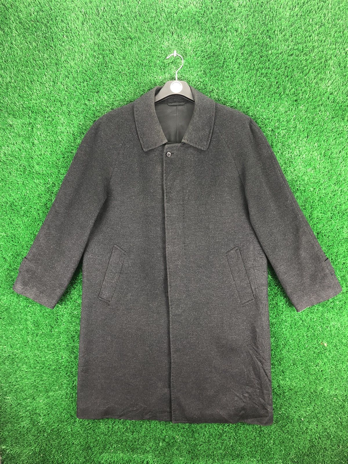 Pierre Balmain Pierre Balmain Paris Wool Long Coat Jacket Size US L / EU 52-54 / 3 - 1 Thumbnail