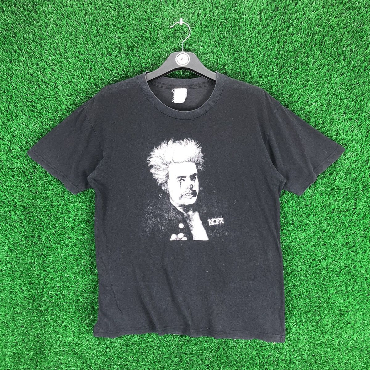 Band Tees × Vintage Vintage NOFX Fat Mike Cokie The Clown Faded Thrashed Tee Size US L / EU 52-54 / 3 - 1 Thumbnail
