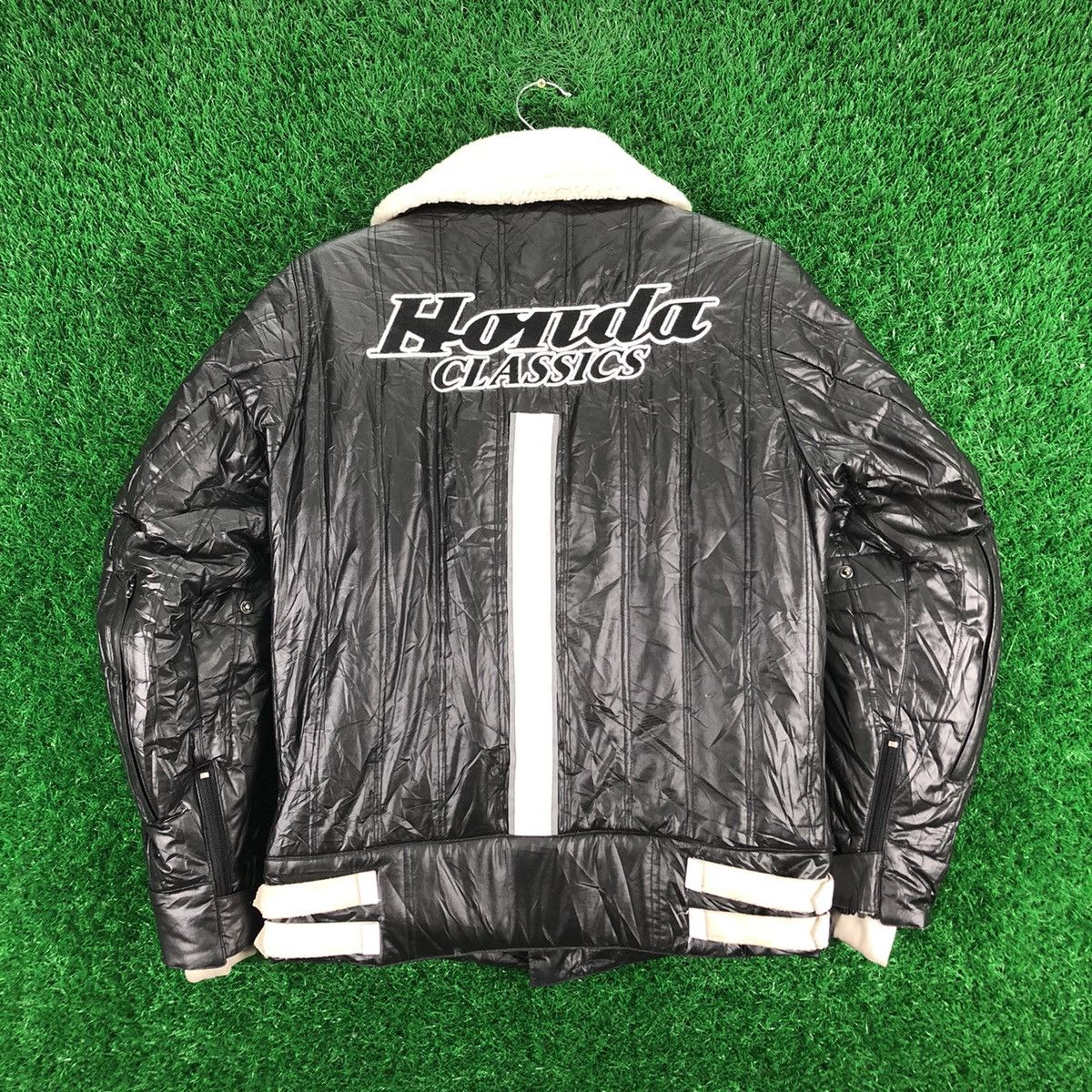 Honda Vintage Honda Classic Racing Motocycle Nylon Jacket Big Logo Size US S / EU 44-46 / 1 - 4 Thumbnail
