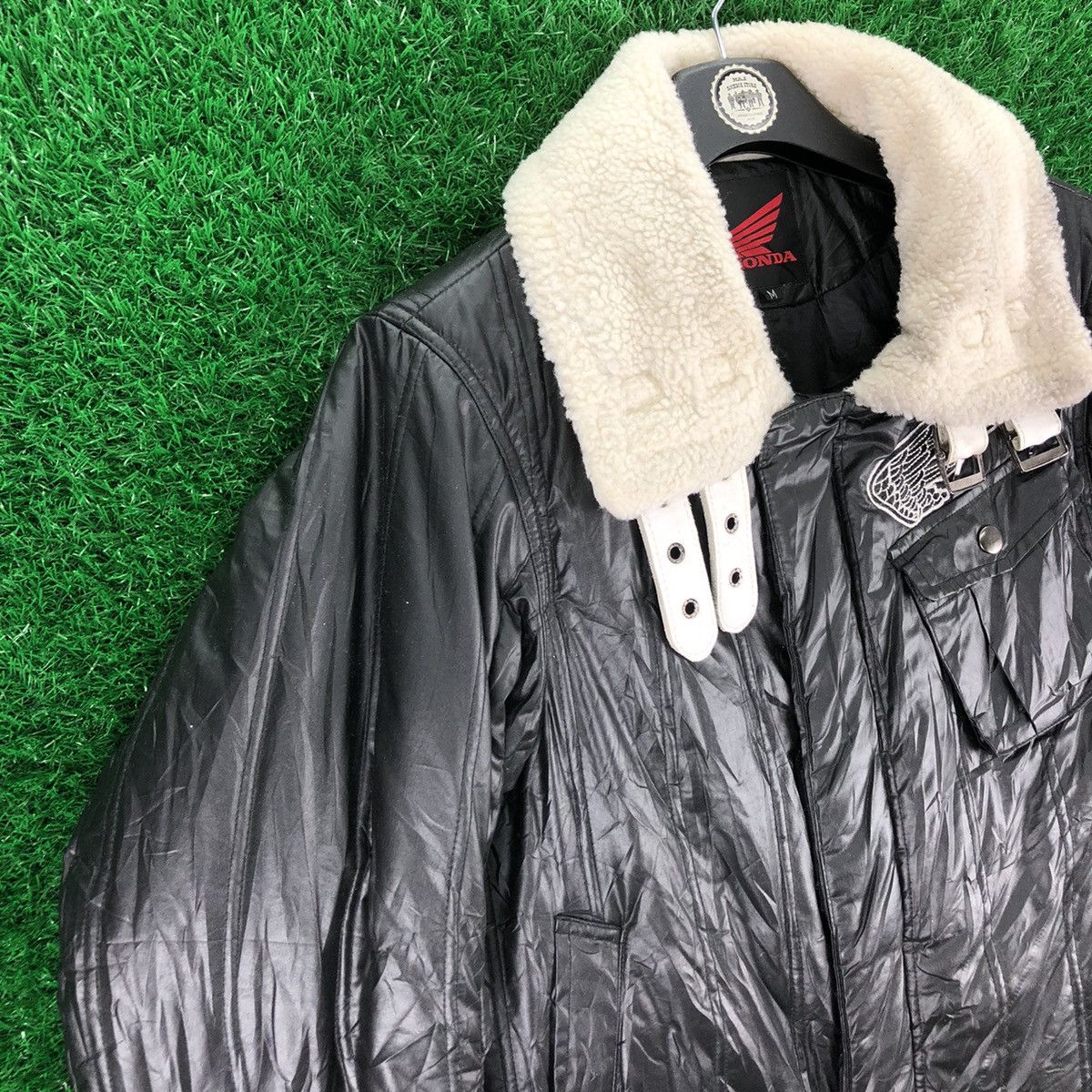 Honda Vintage Honda Classic Racing Motocycle Nylon Jacket Big Logo Size US S / EU 44-46 / 1 - 2 Thumbnail