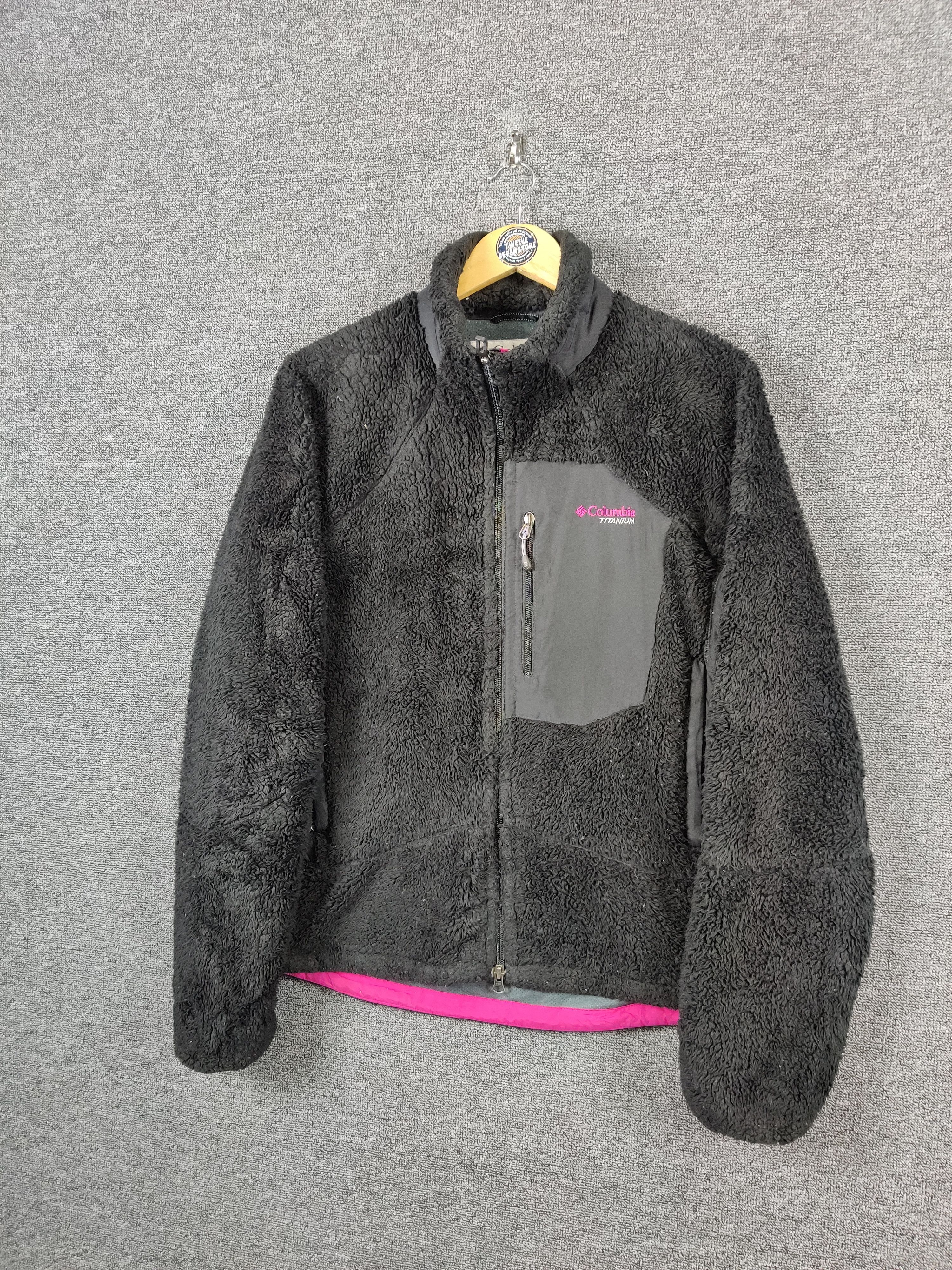 Columbia Vintage Columbia Titanium Fleece Zipper Jacket Size US M / EU 48-50 / 2 - 2 Thumbnail
