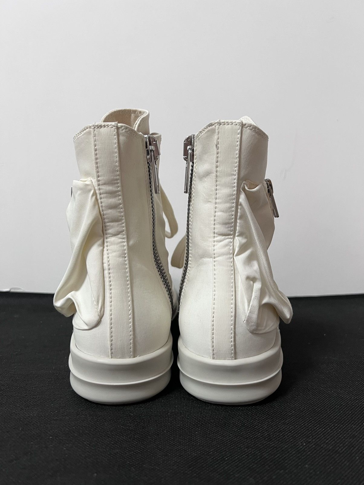 Rick Owens Drkshdw Rick owens drkshdw cargo ramones high top sneakers Size US 8.5 / IT 38.5 - 7 Thumbnail