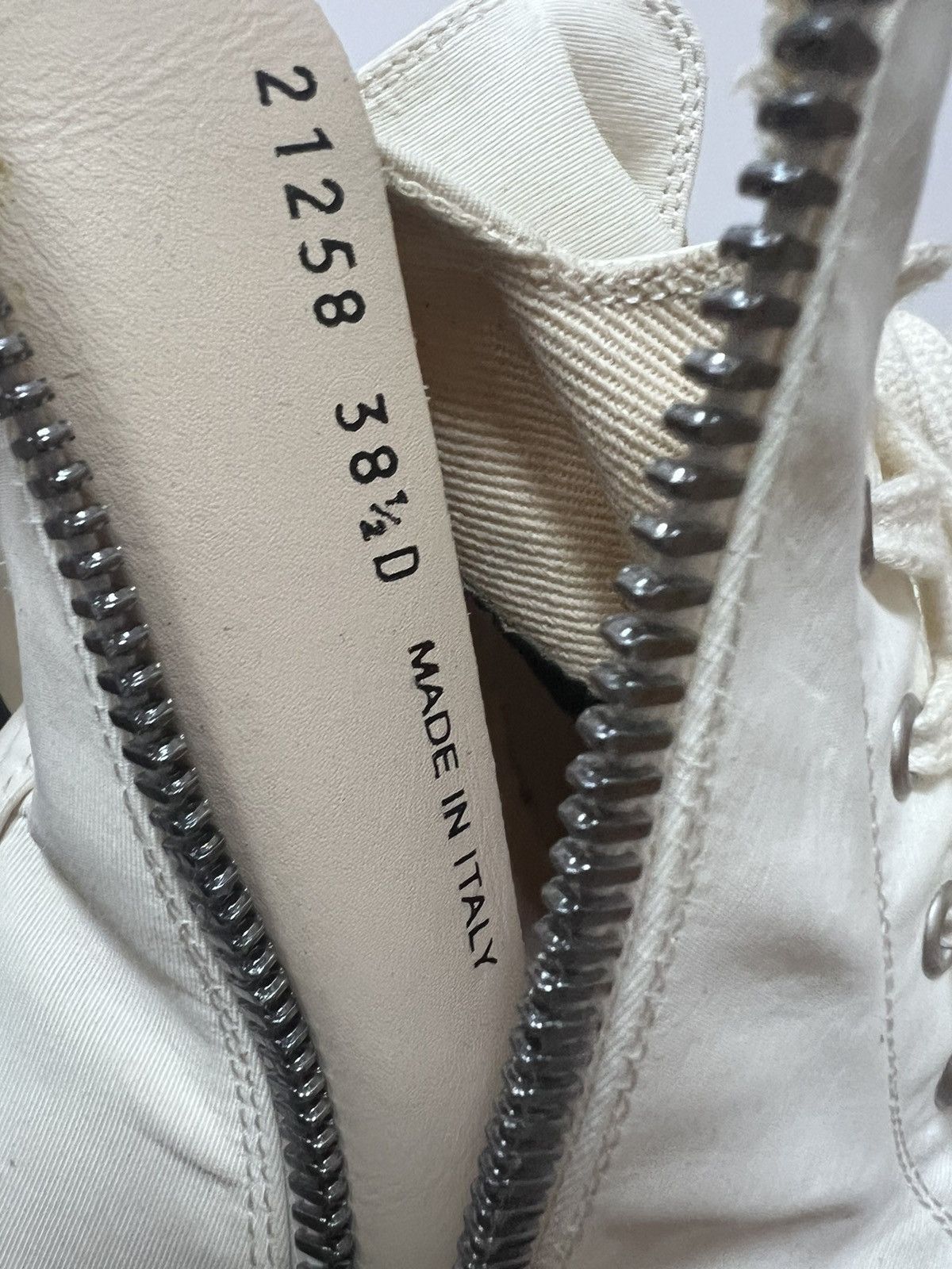 Rick Owens Drkshdw Rick owens drkshdw cargo ramones high top sneakers Size US 8.5 / IT 38.5 - 8 Thumbnail