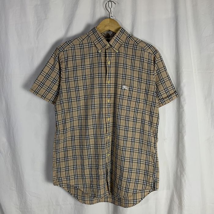 Vintage Burberry Nova Check Shirt Size S, Grailed