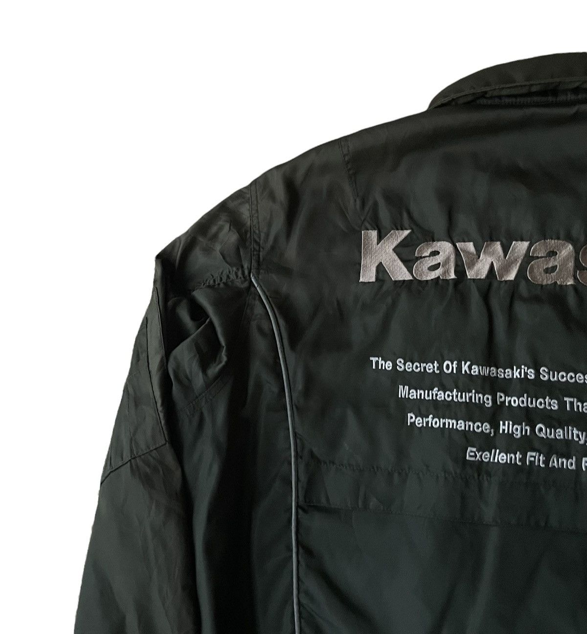 Sports Specialties Kawasaki Sunfaded Flight Bomber Racing Jacket Size US L / EU 52-54 / 3 - 16 Thumbnail